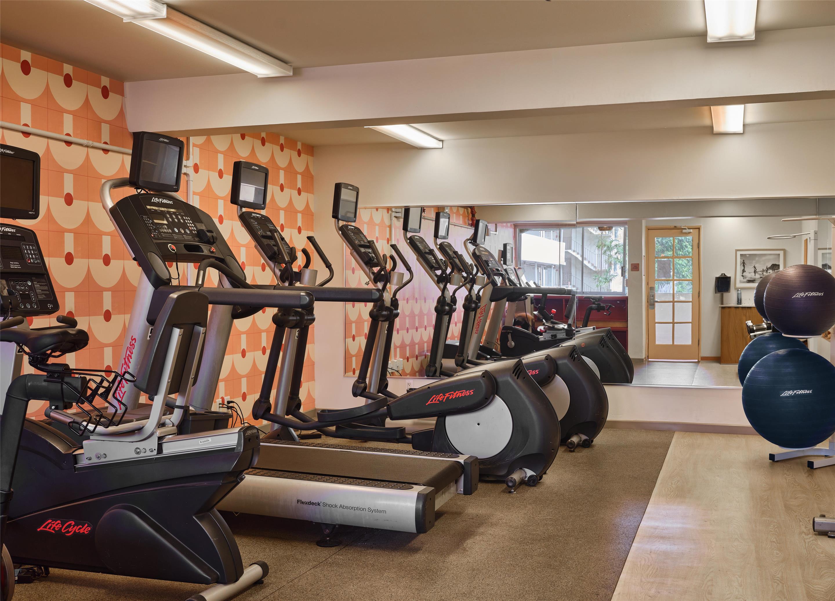 Health club fitness center gym