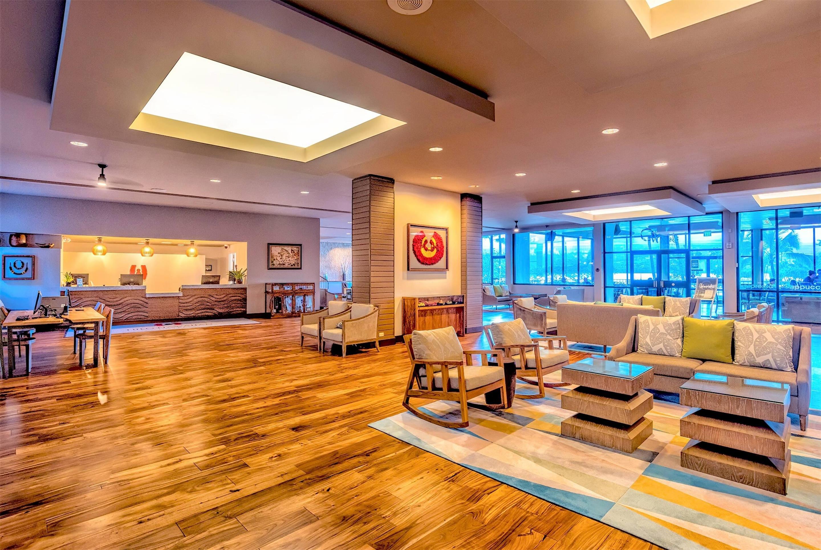 Lobby | Hilo Hawaiian Hotel, Trademark Collection by Wyndham