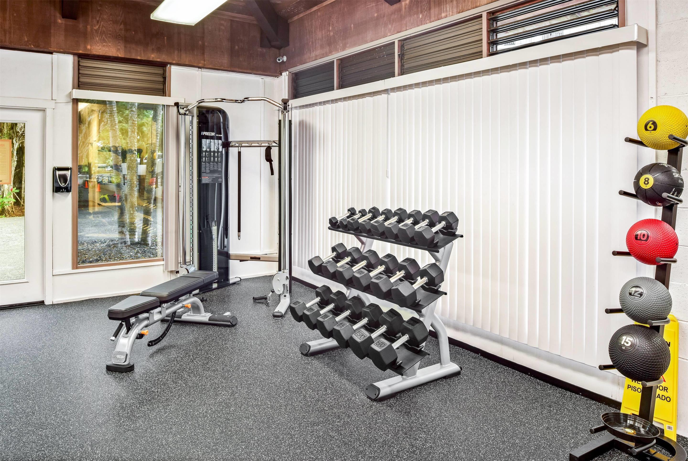 Health club fitness center gym | Hilo Hawaiian Hotel, Trademark Collection by Wyndham