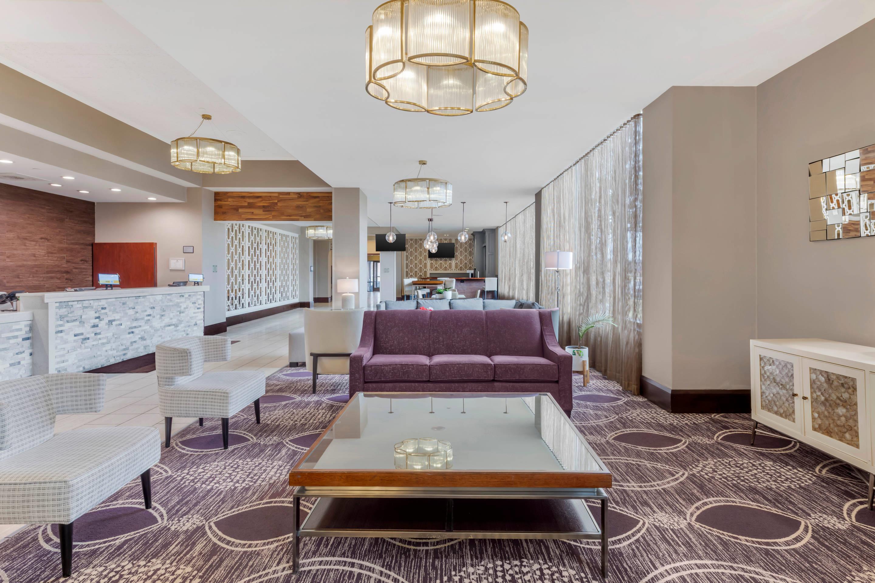 Lobby with sitting area