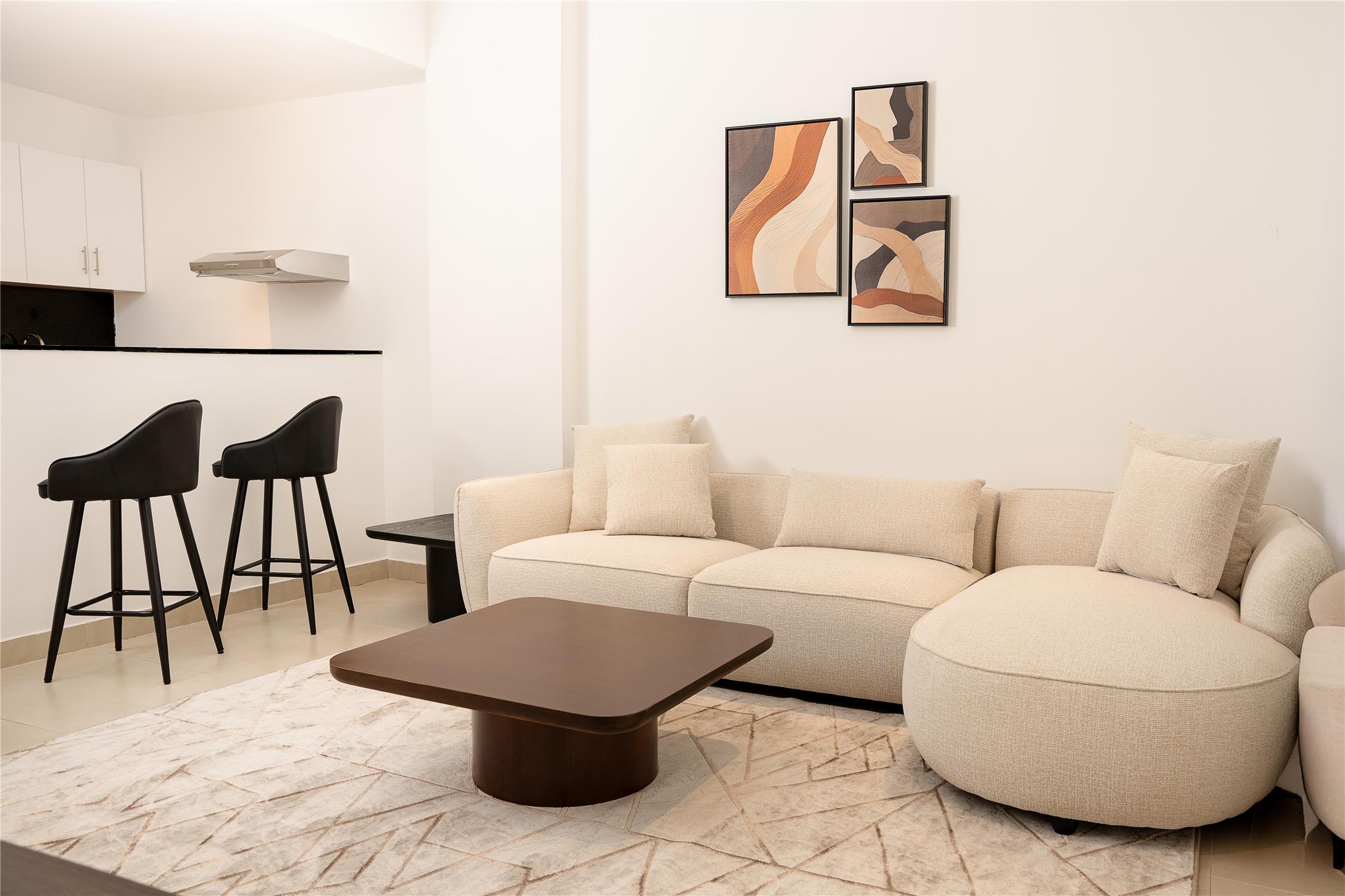 TULIP RESIDENCES MUSCAT THE VILLAGE - Studio with Kitchenette and Living area