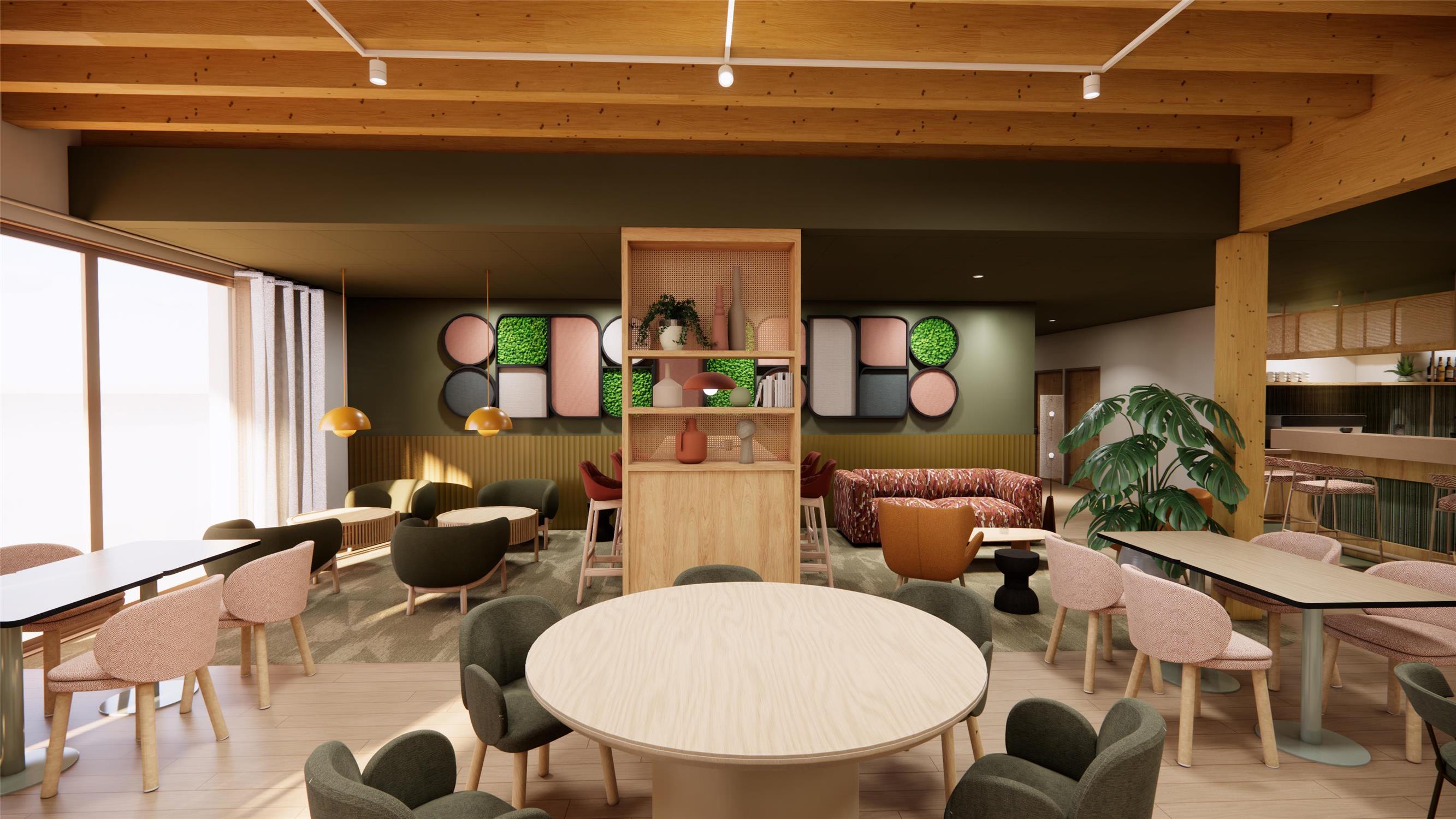 Breakfast area
