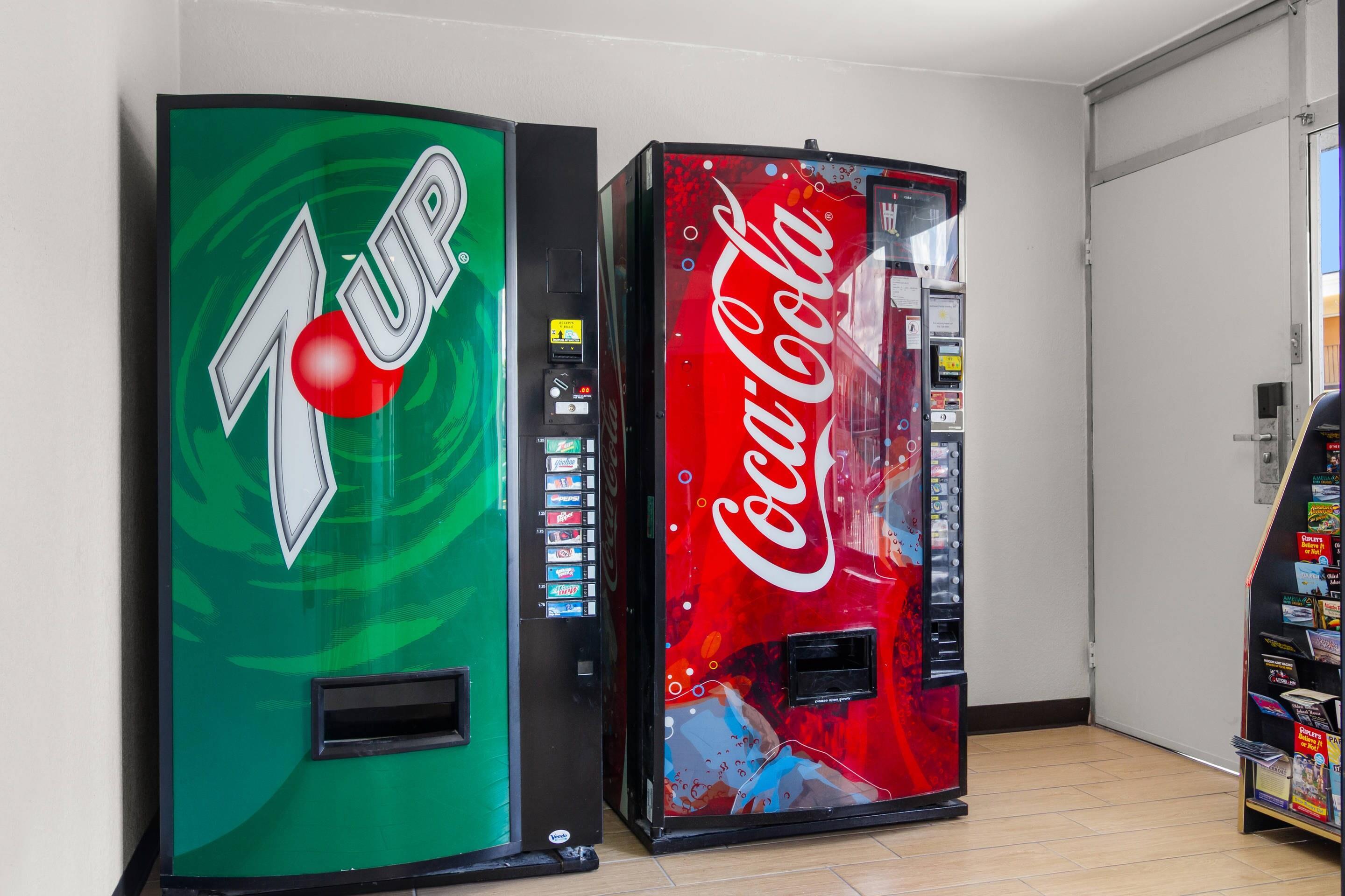 Hotel vending area