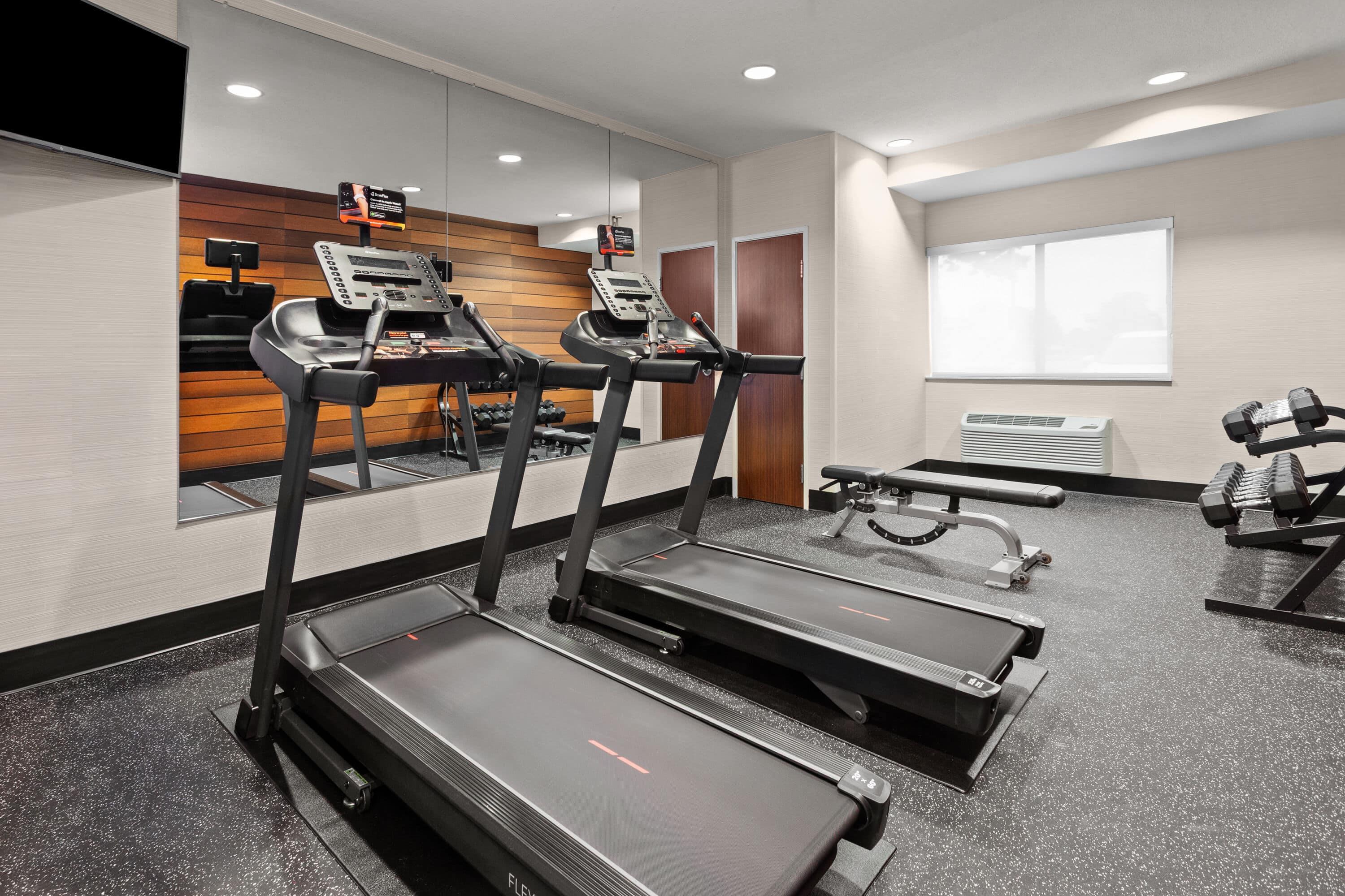 Health club fitness center gym
