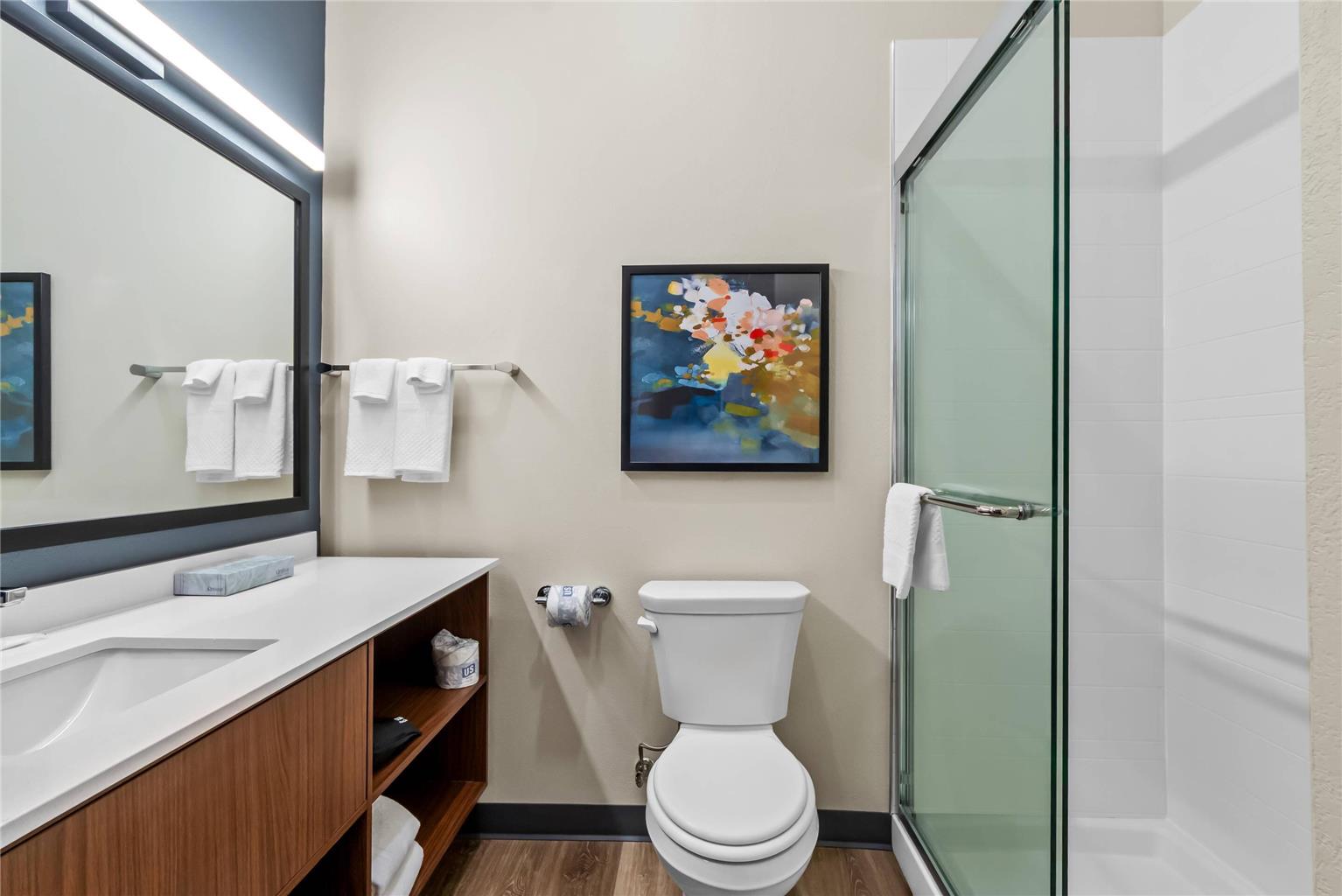 EVERHOME SUITES SAN ANTONIO LACKLAN-guestroom-Guest Room,Bathroom,On-Site.jpg