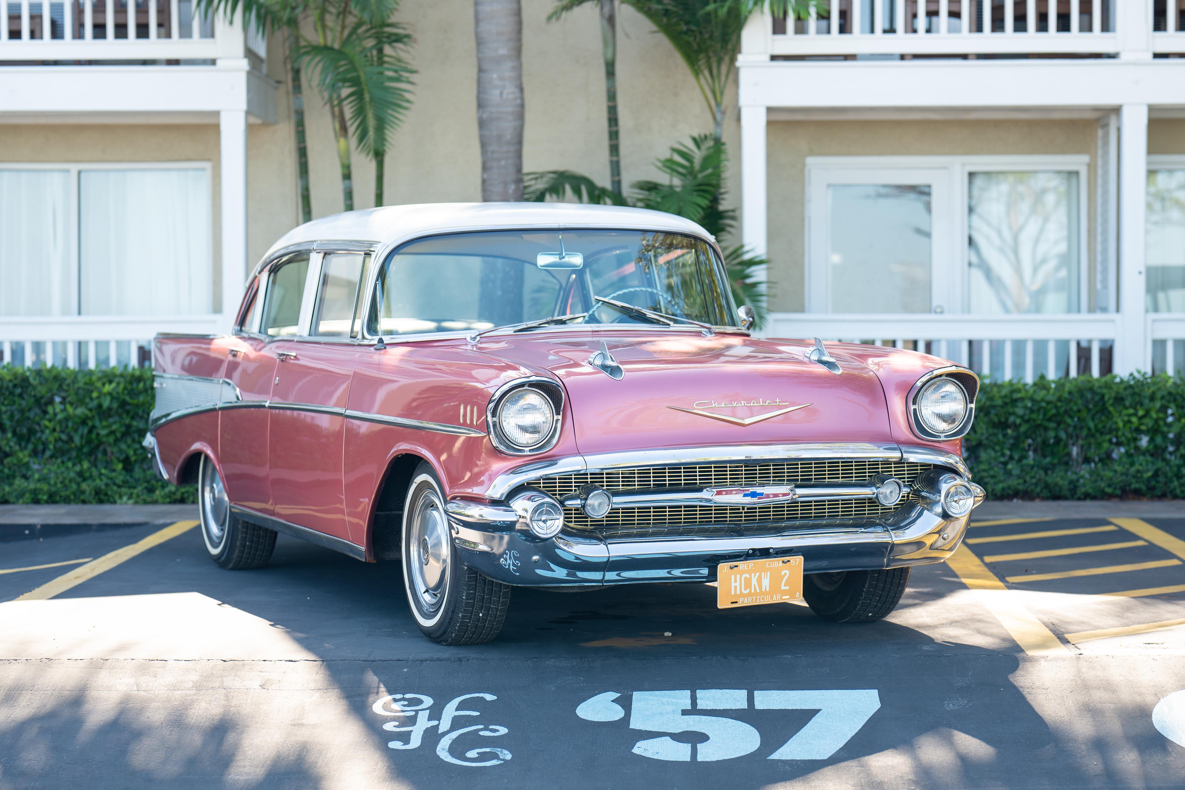 57 Chevy House Car | Havana Cabana at Key West