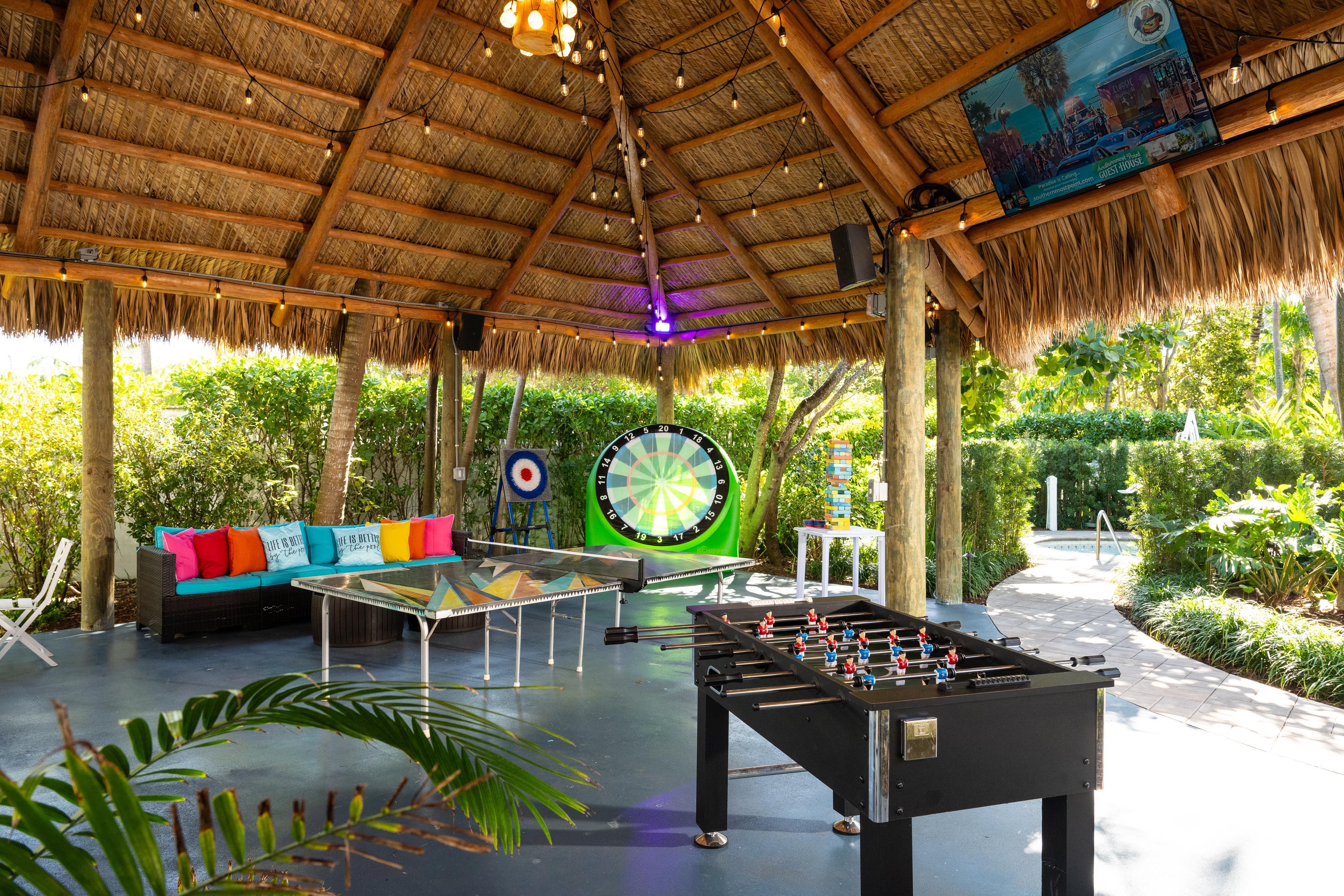 Outdoor Game Area | Havana Cabana at Key West