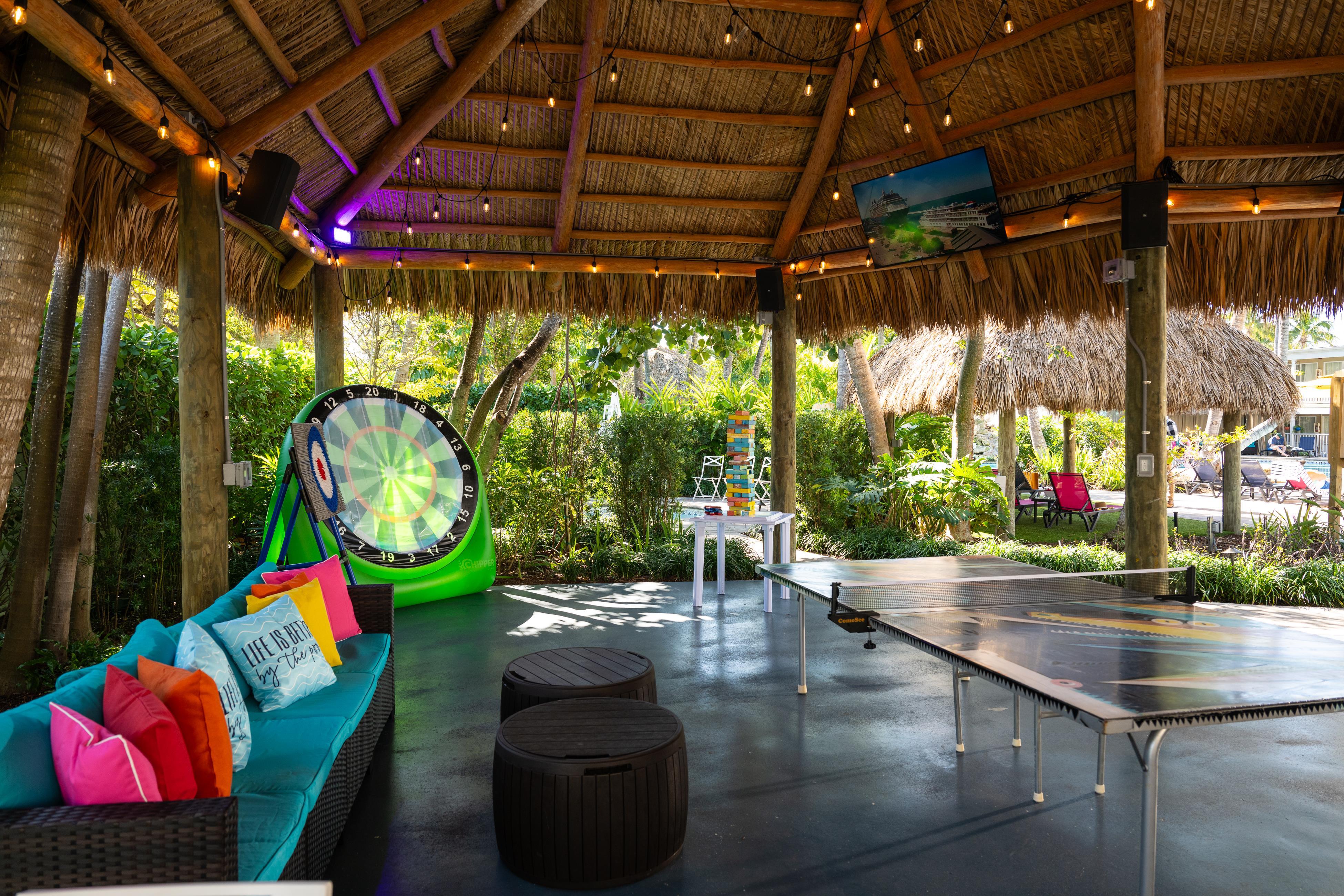 Outdoor Game Area | Havana Cabana at Key West