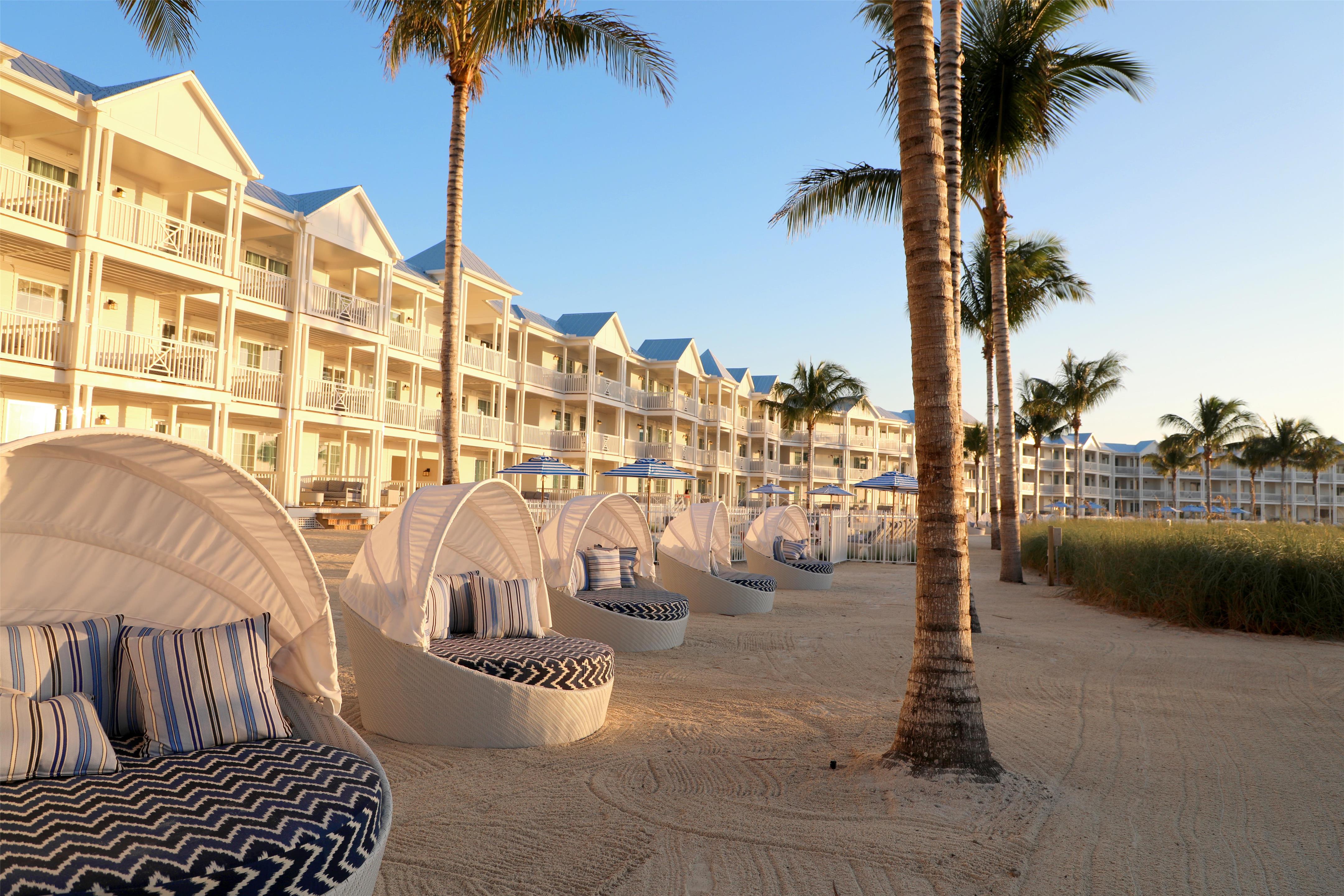 Exterior Beach Cabanas