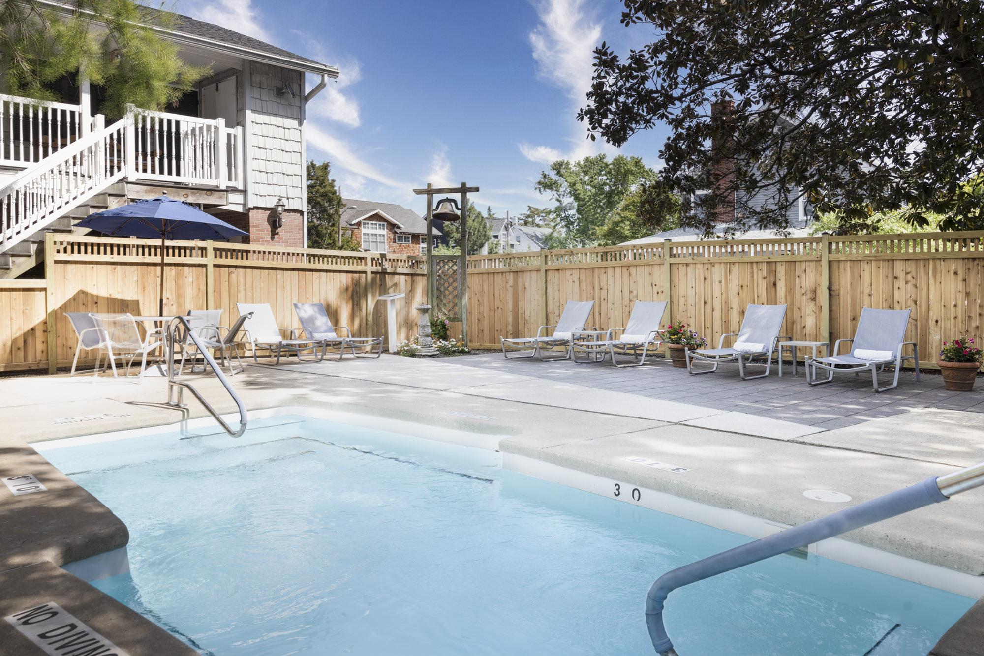 Garden Pool | The Bellmoor Inn & Spa