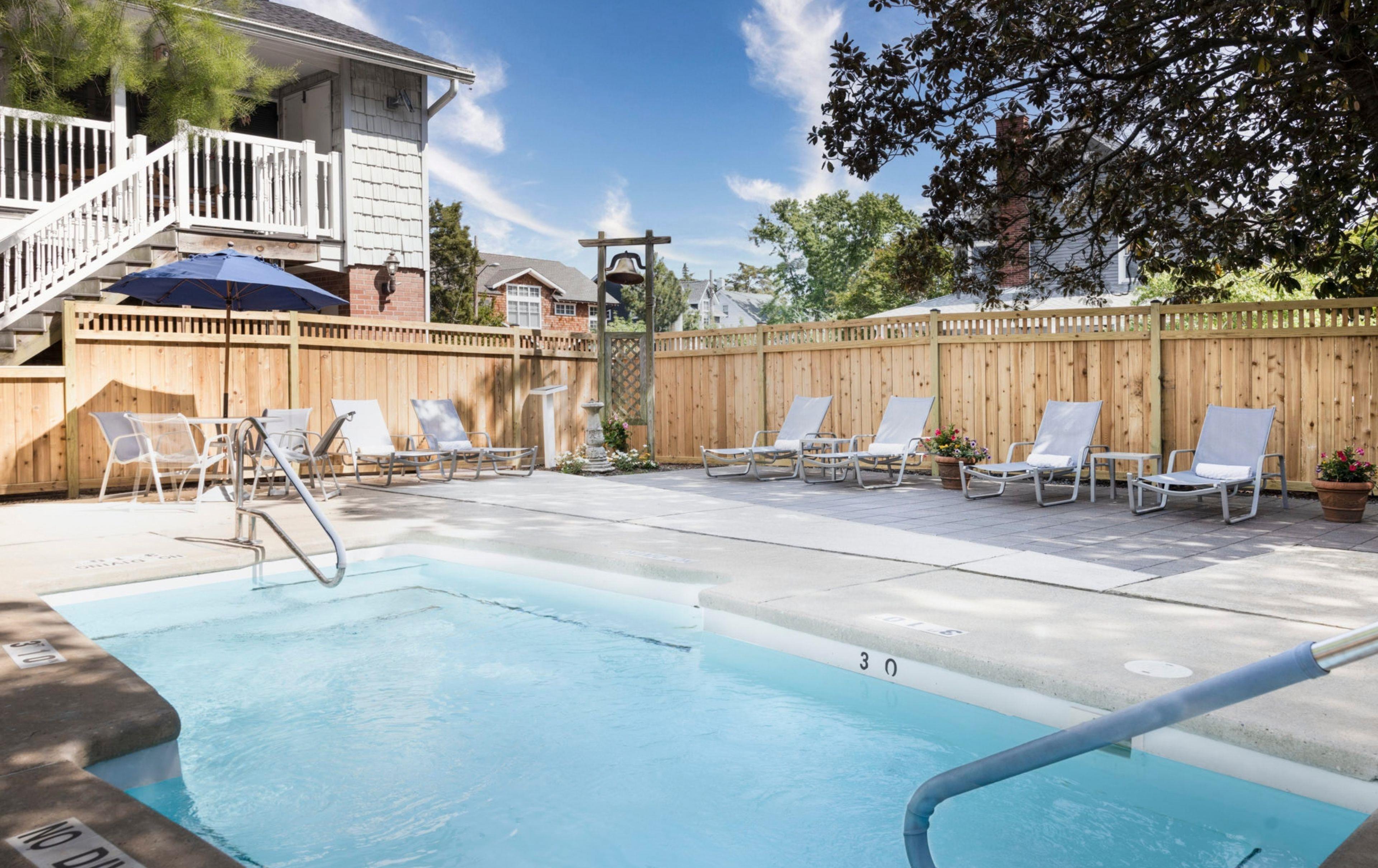 Garden Pool | The Bellmoor Inn & Spa