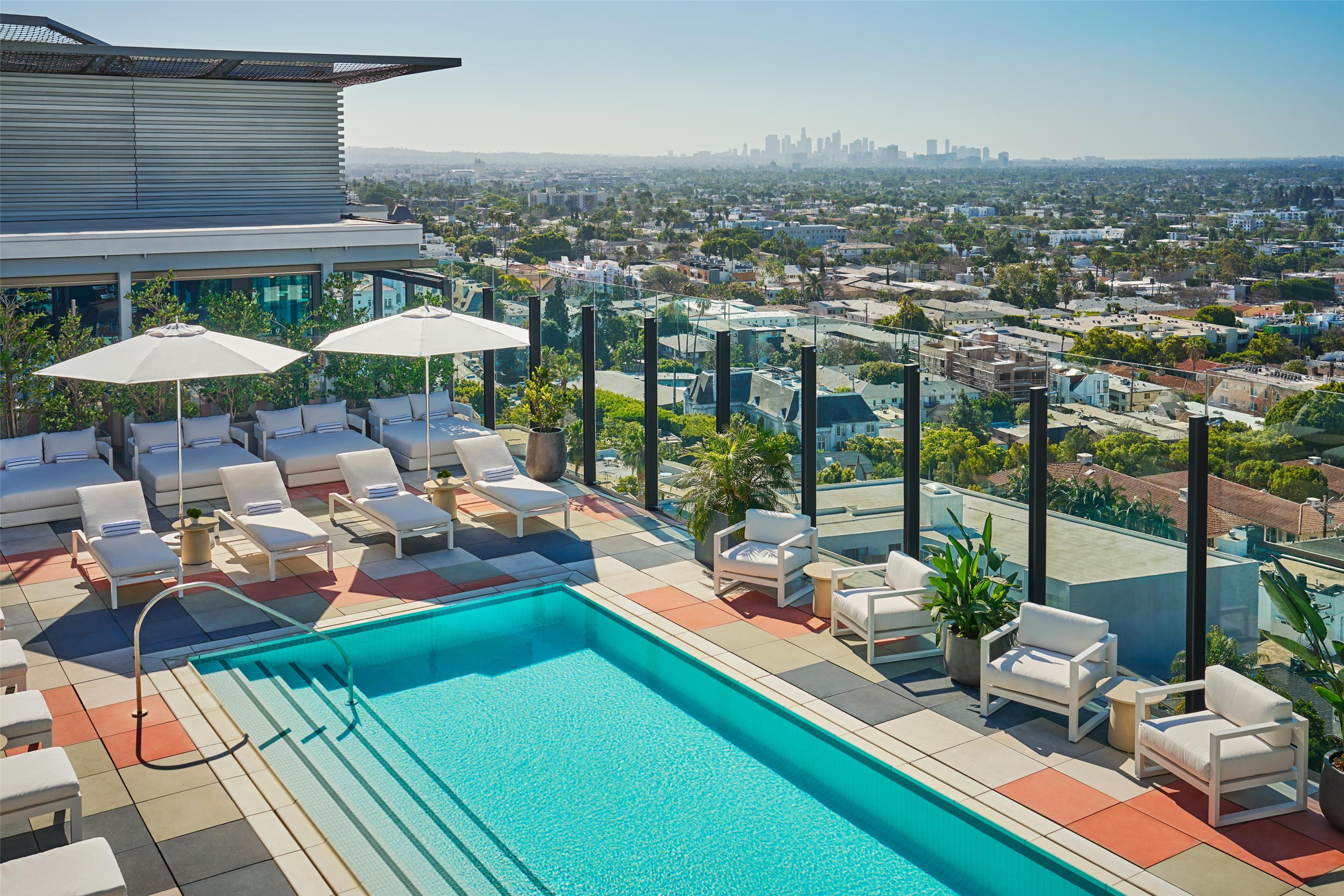 Rooftop Pool | The West Hollywood EDITION