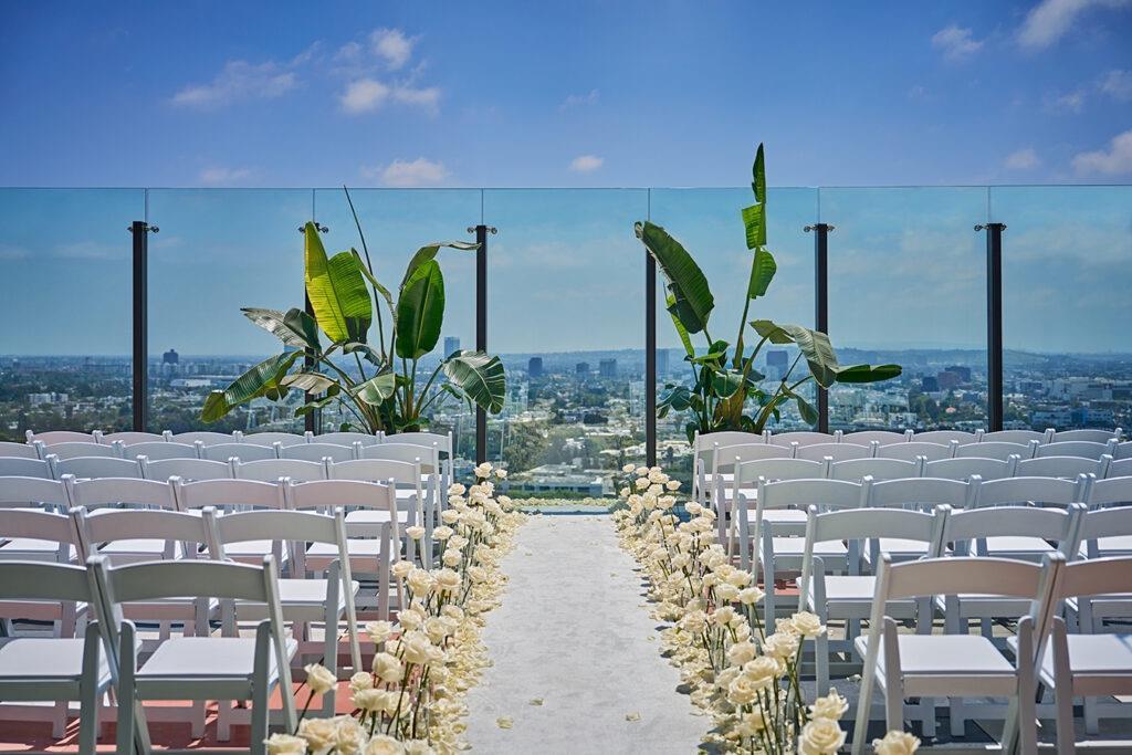 Rooftop Wedding | The West Hollywood EDITION