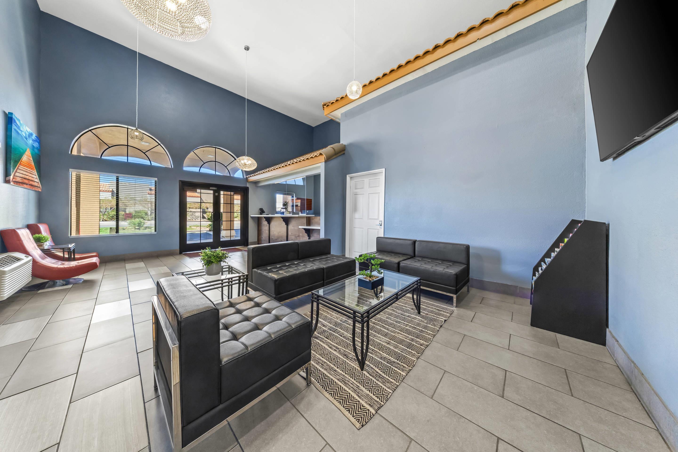 Lobby with sitting area