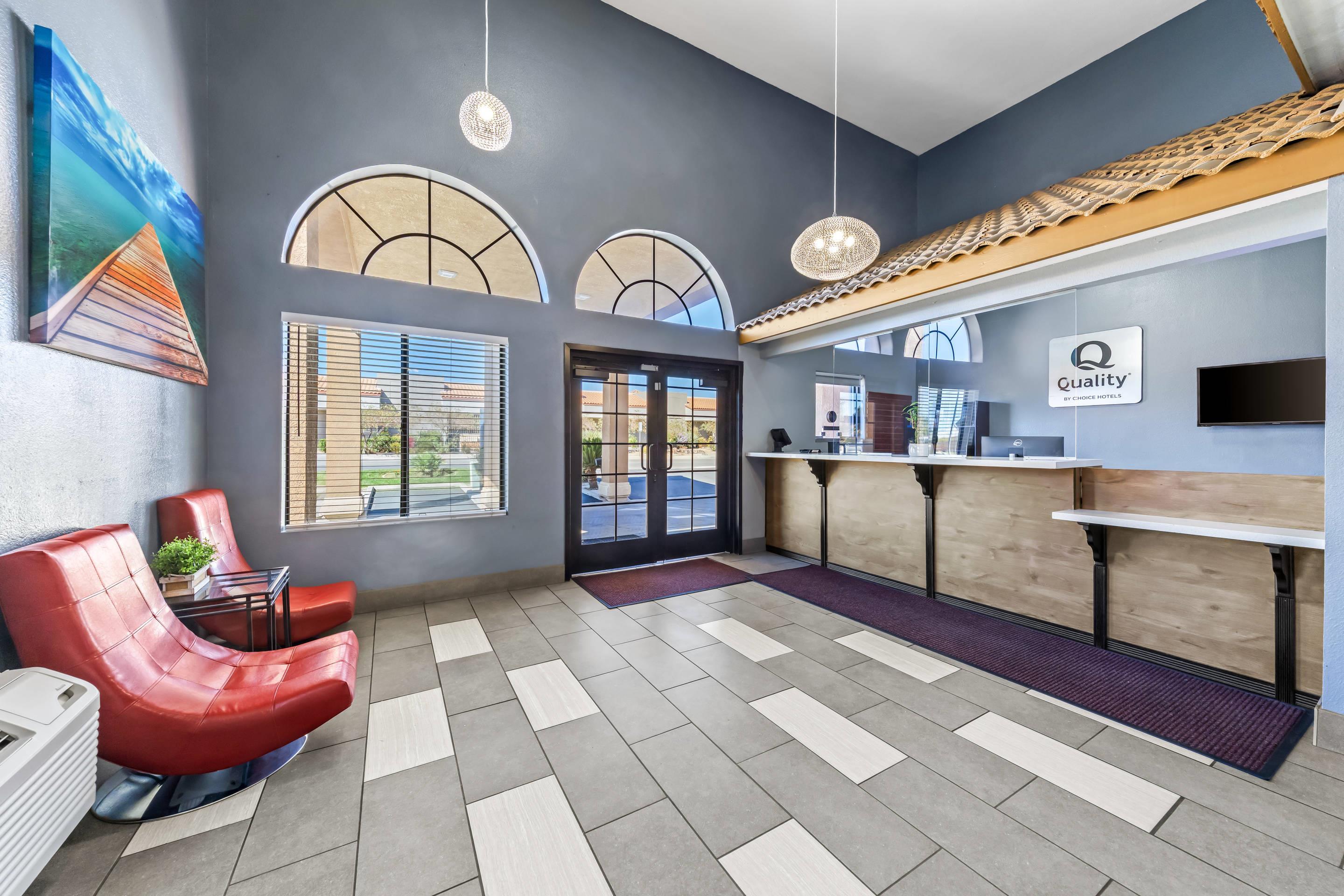 Lobby with sitting area