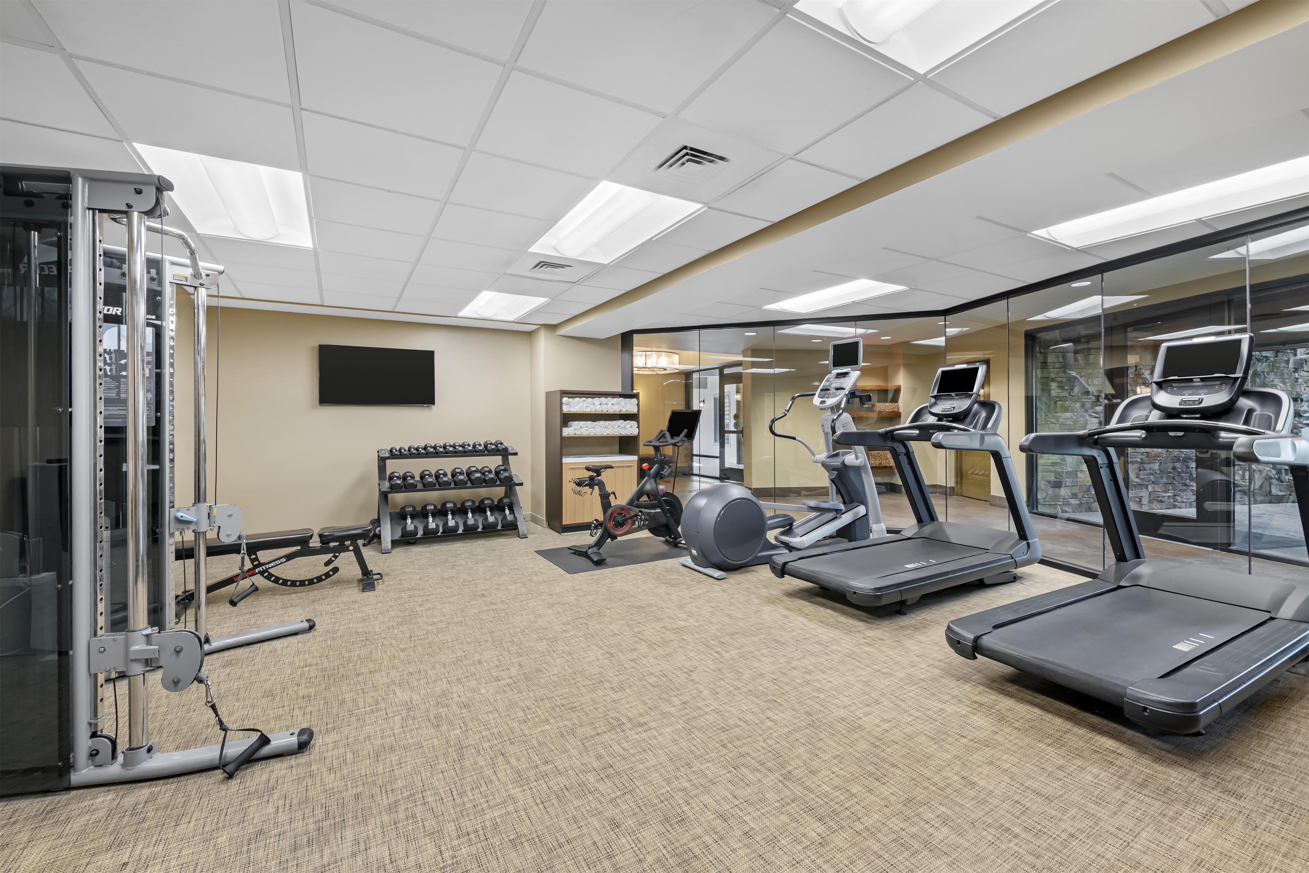 Health club fitness center gym