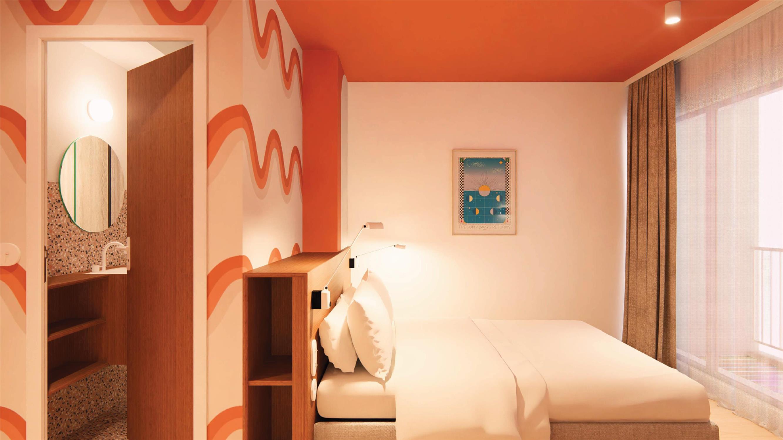 Kyriad Royan Plage chambre balcon