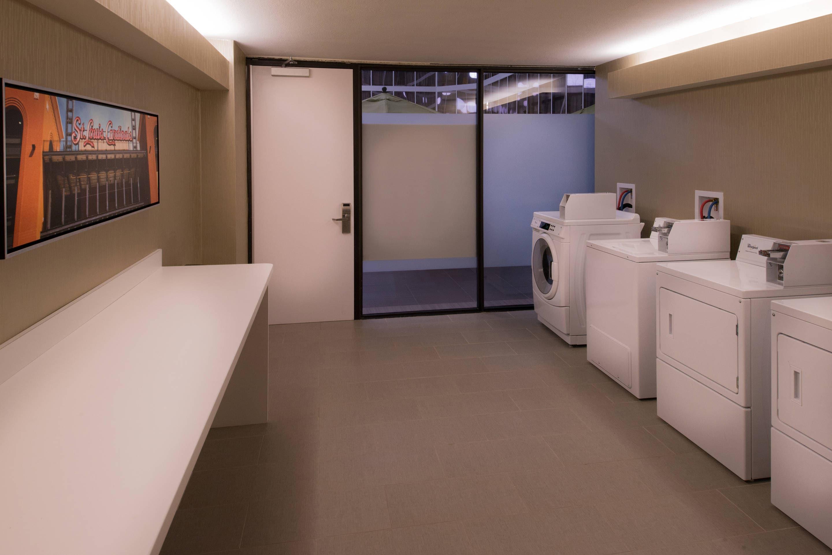 Guest laundry facilities