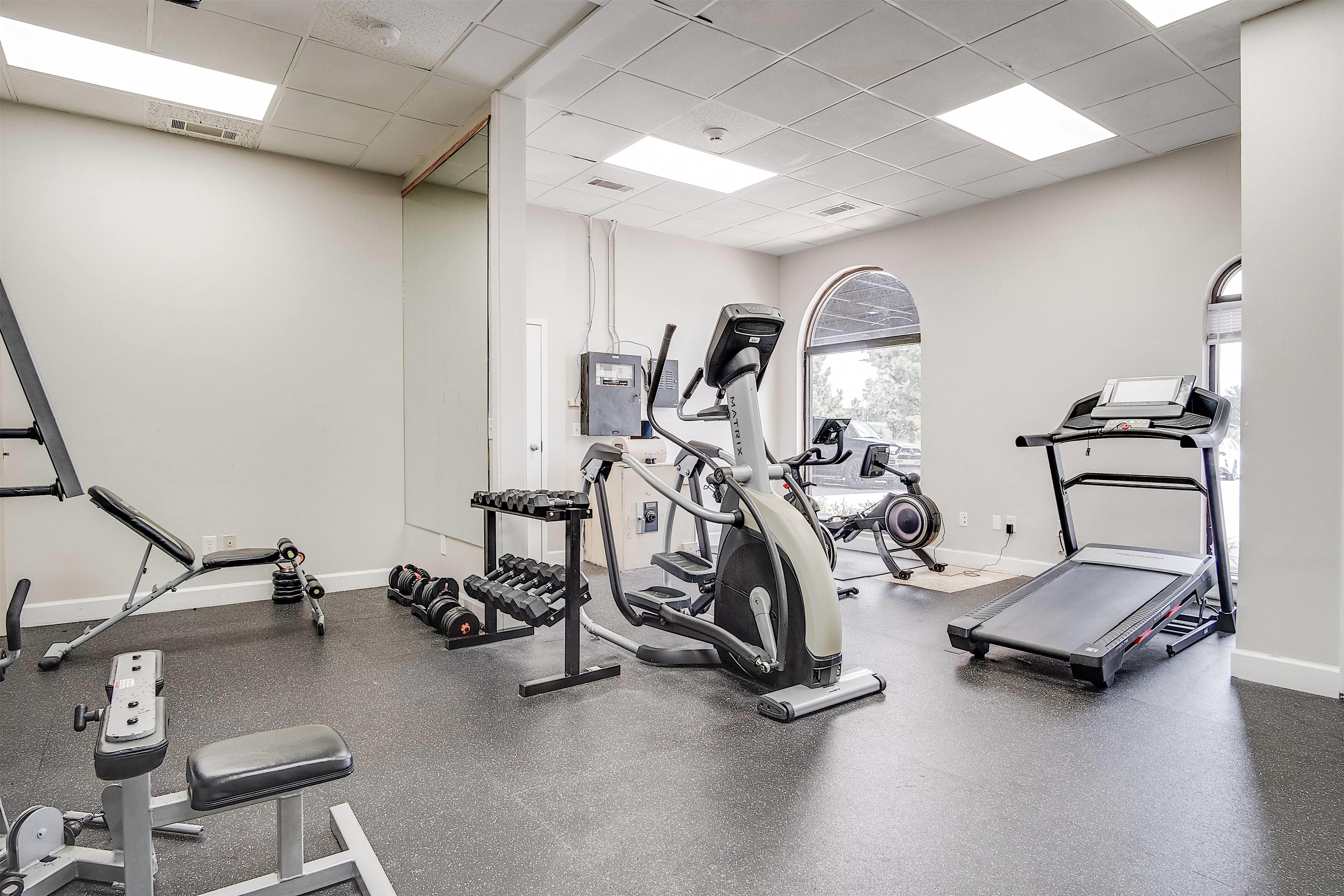 Health club fitness center gym