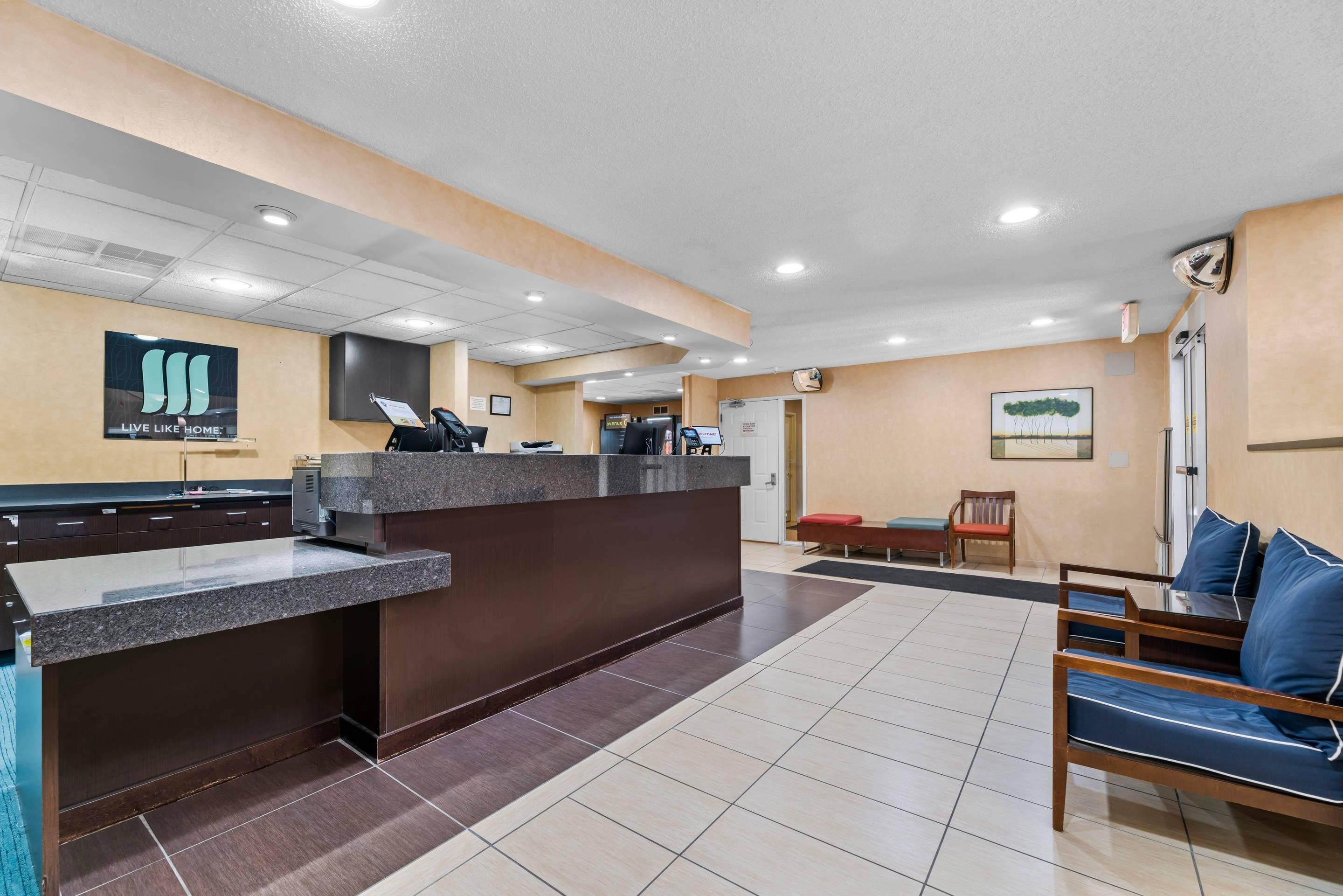 Lobby with sitting area