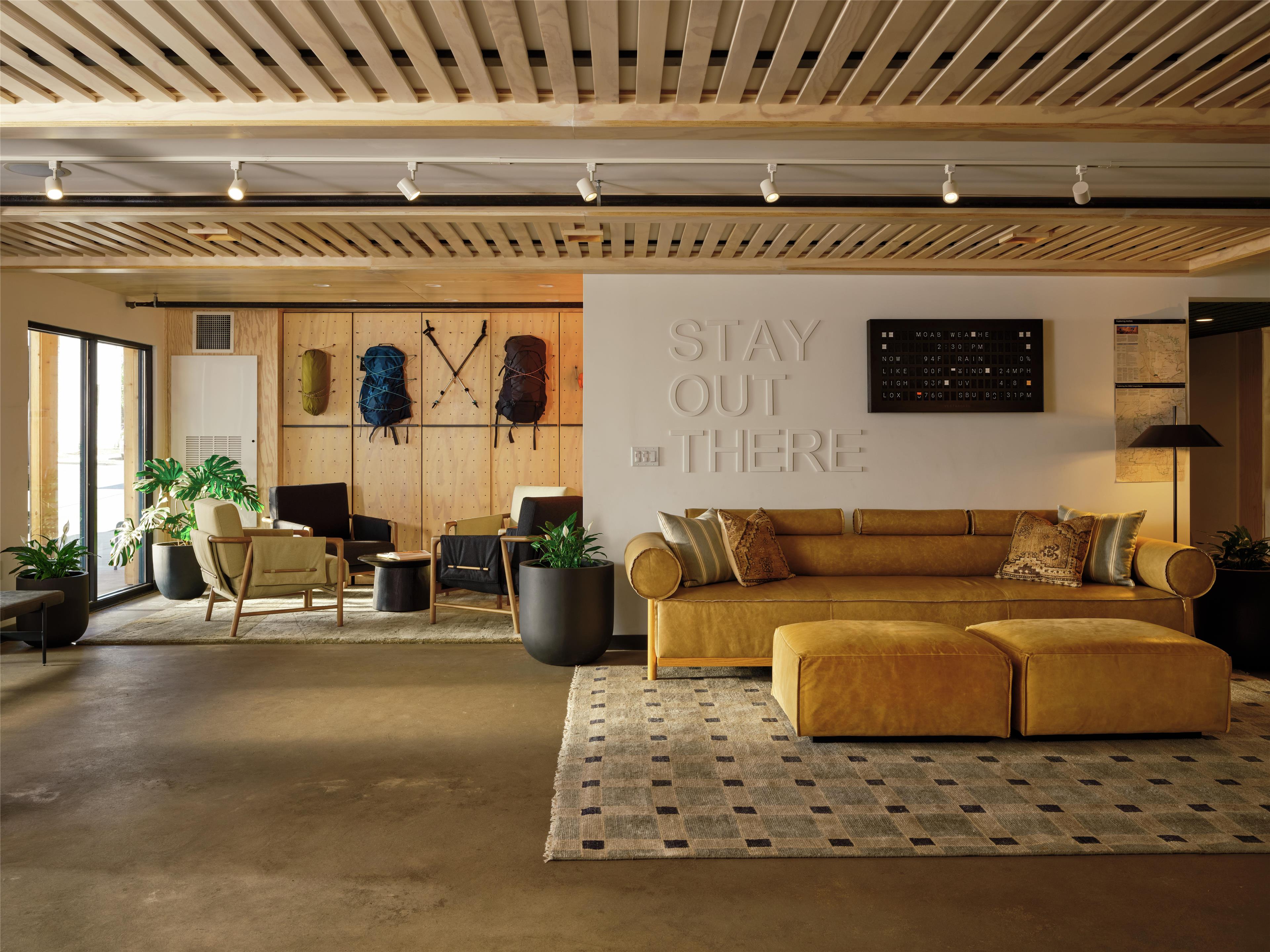 Lobby | Slackline Moab, Outset Collection by Hilton