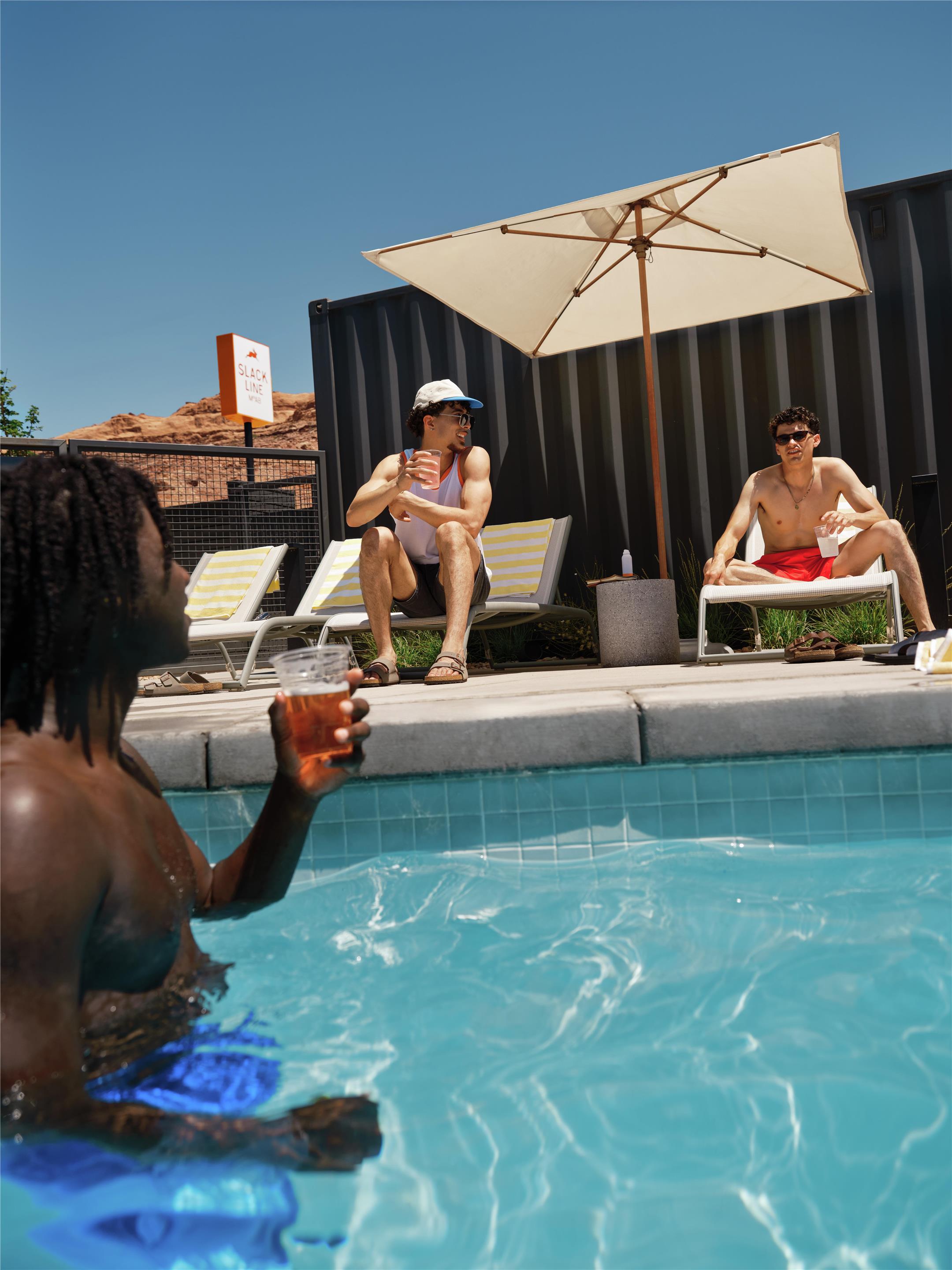 Pool | Slackline Moab, Outset Collection by Hilton
