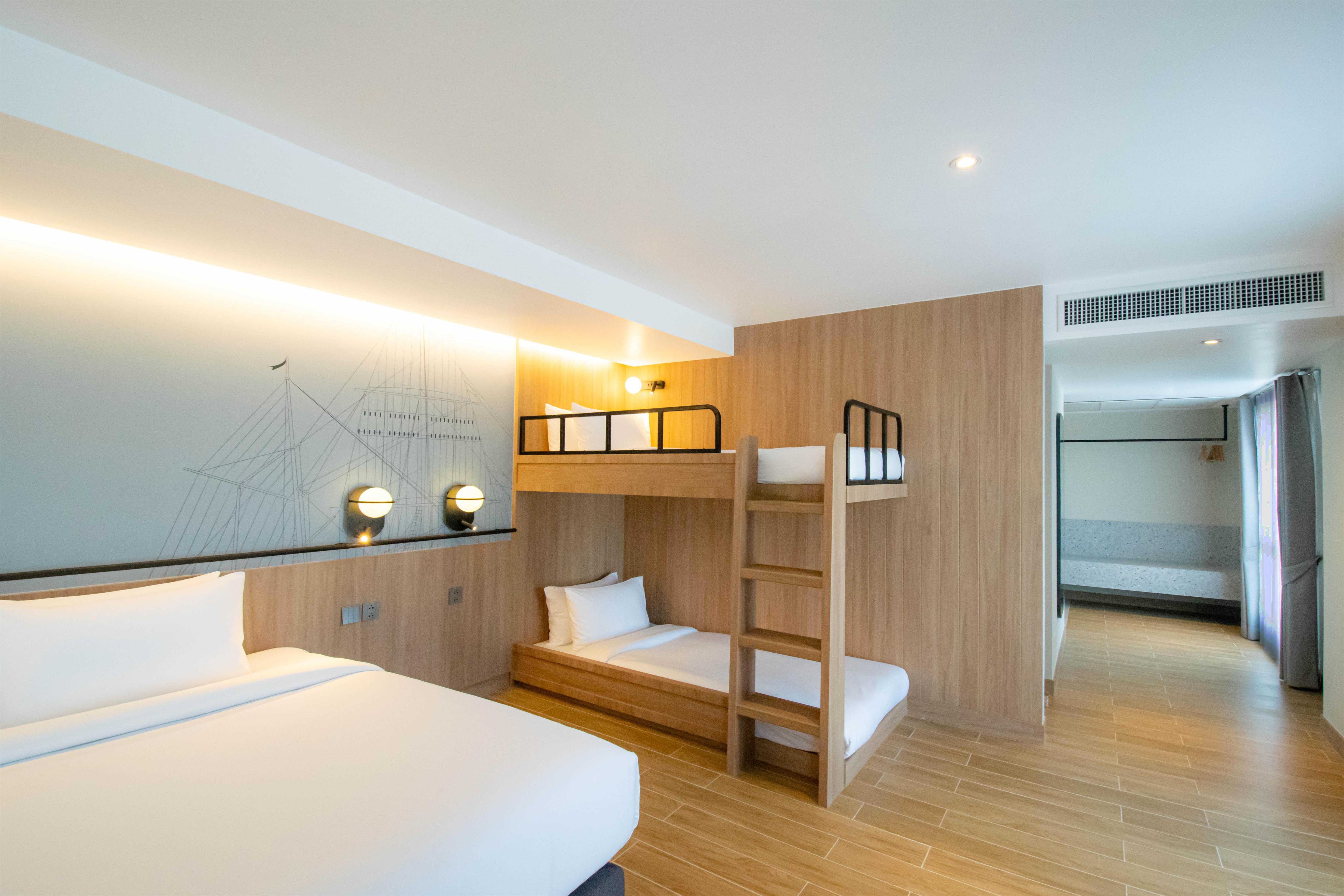 Best Western Matter Tiwanon Hotel Room Type - Suite - 1 Double 1 Bunk Bed, Non-Smoking, Family Room, Safe, Kettle, Slippers
