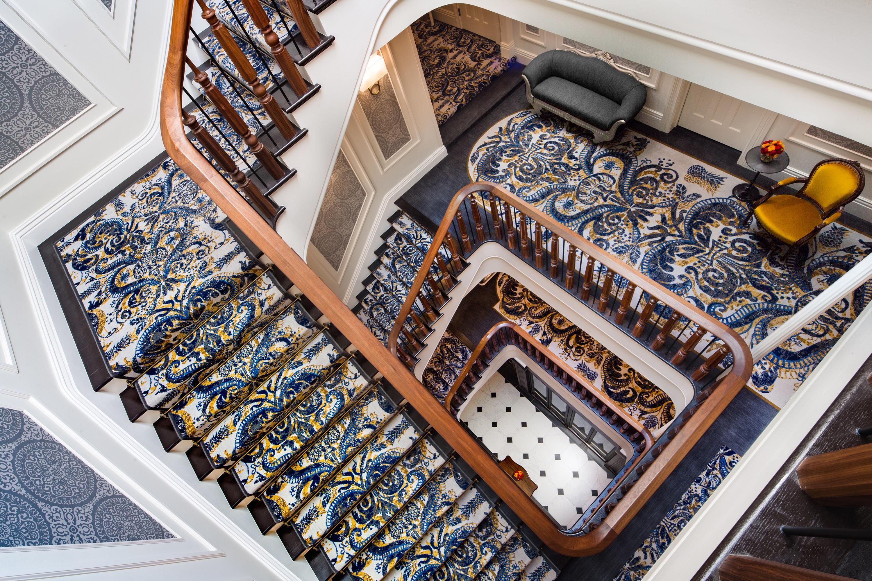 Adelphi Staircase Top | The Adelphi Hotel