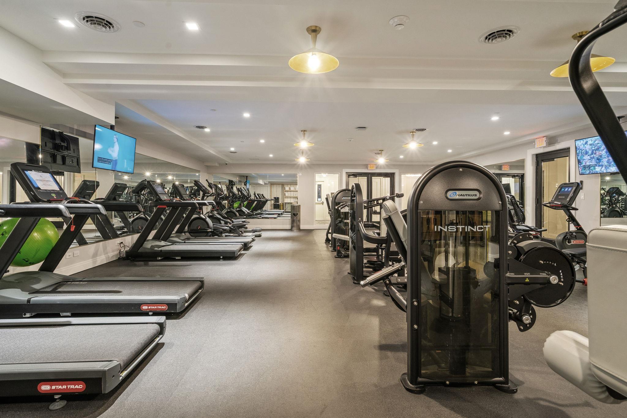 Second Floor Fitness Center | The Adelphi Hotel