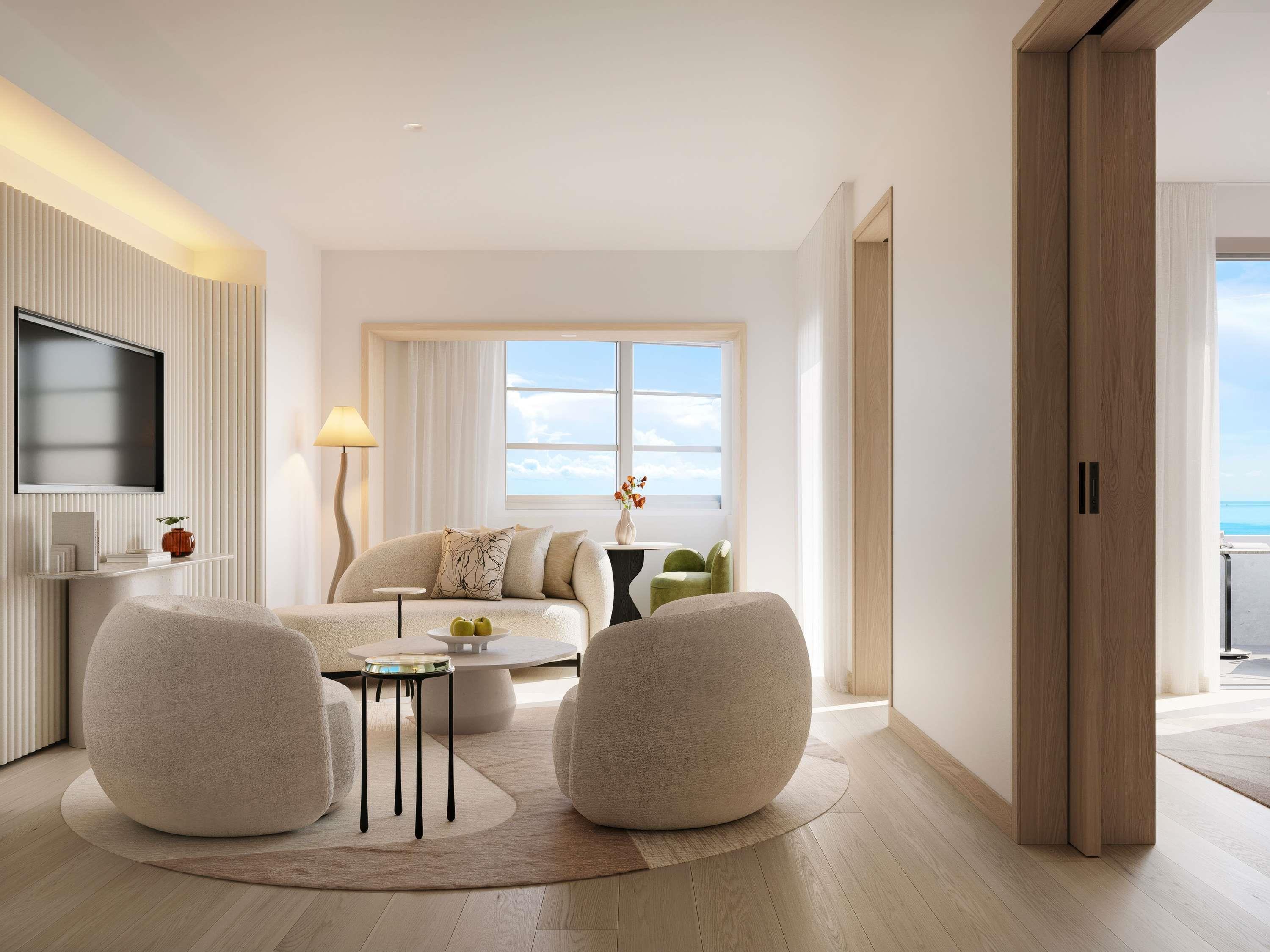 Delano Miami Beach Room Type - Ocean View King Suite