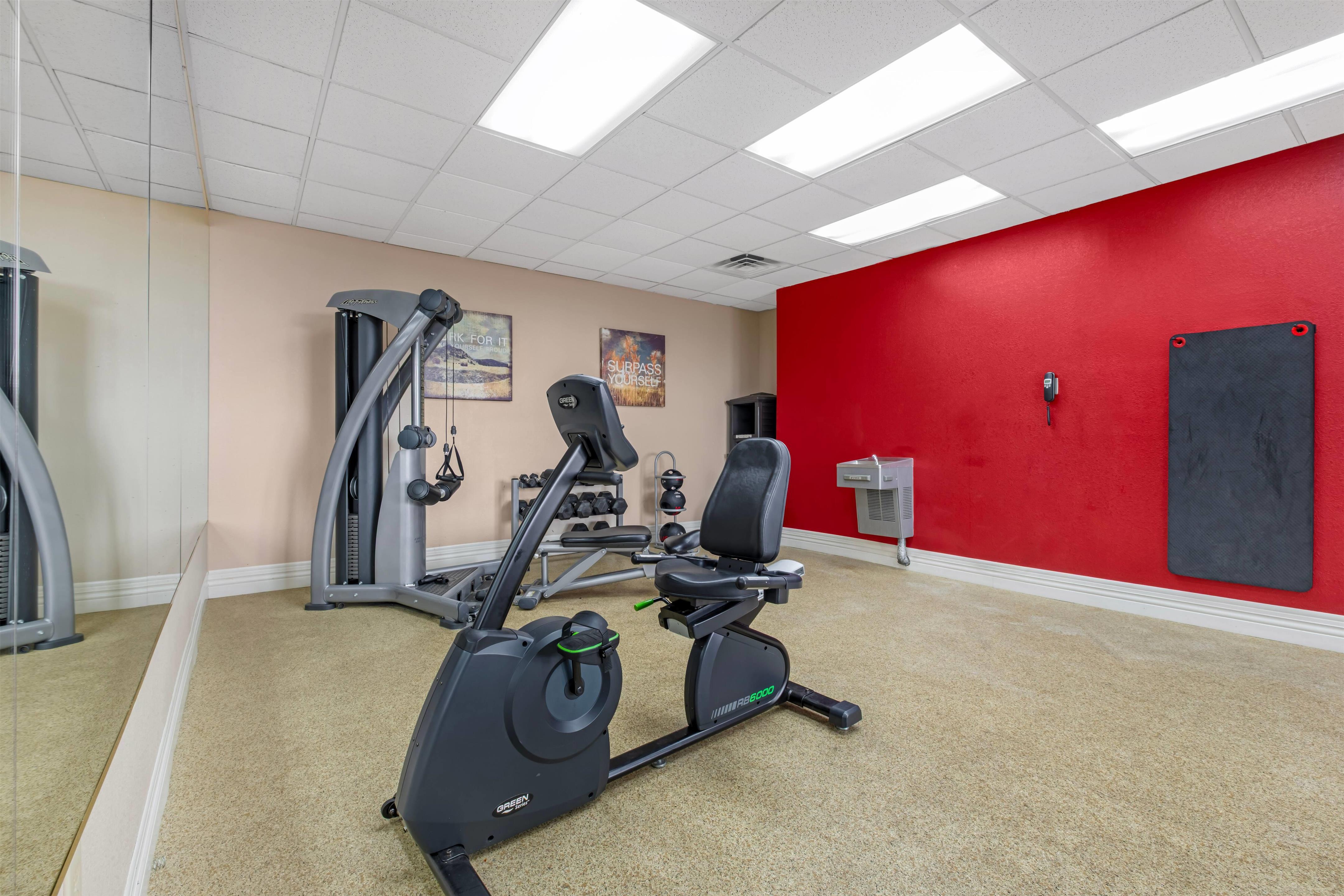 Health club fitness center gym