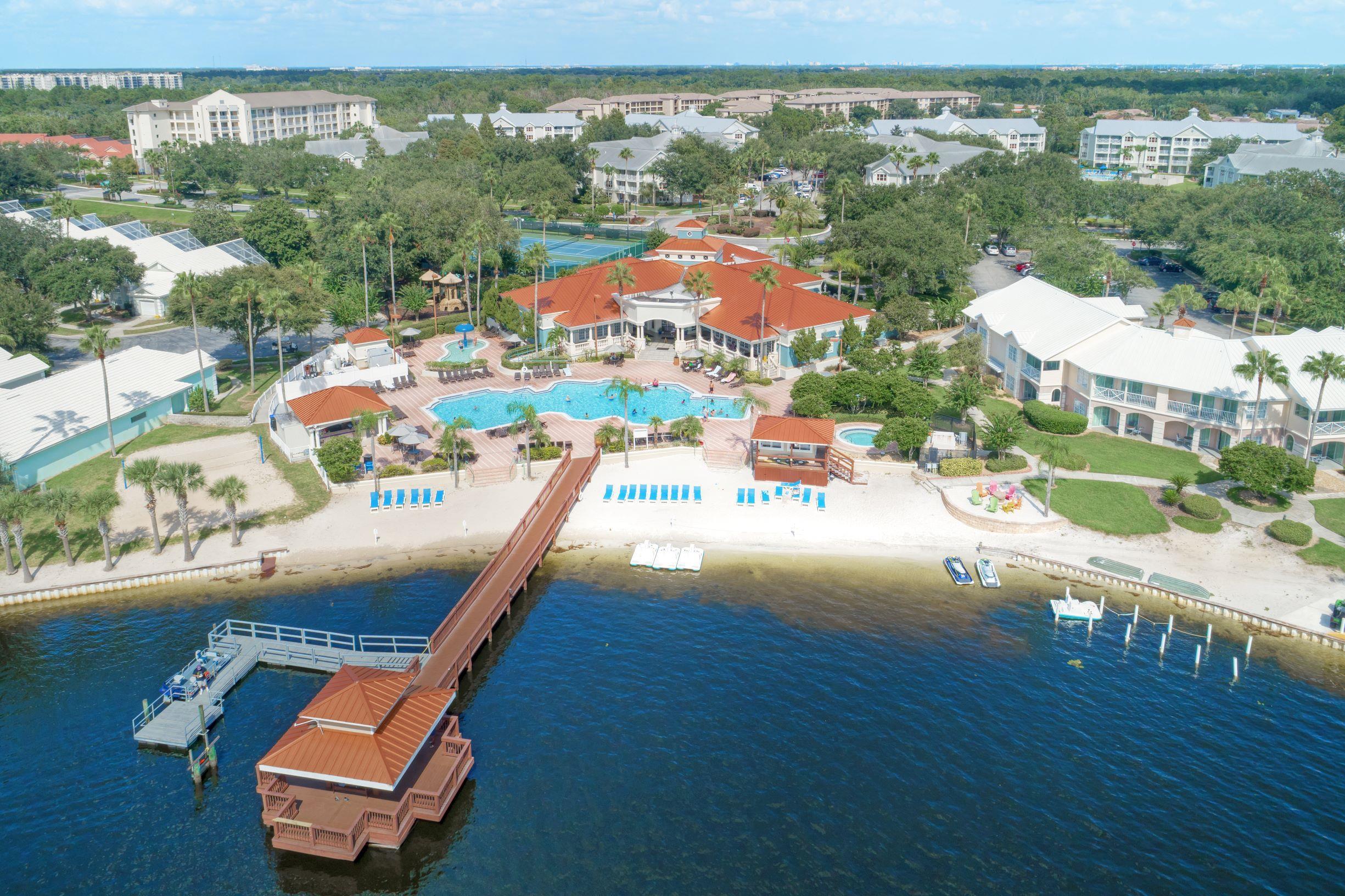 Drone Summerbay Lake to Clubhouse RESIZED