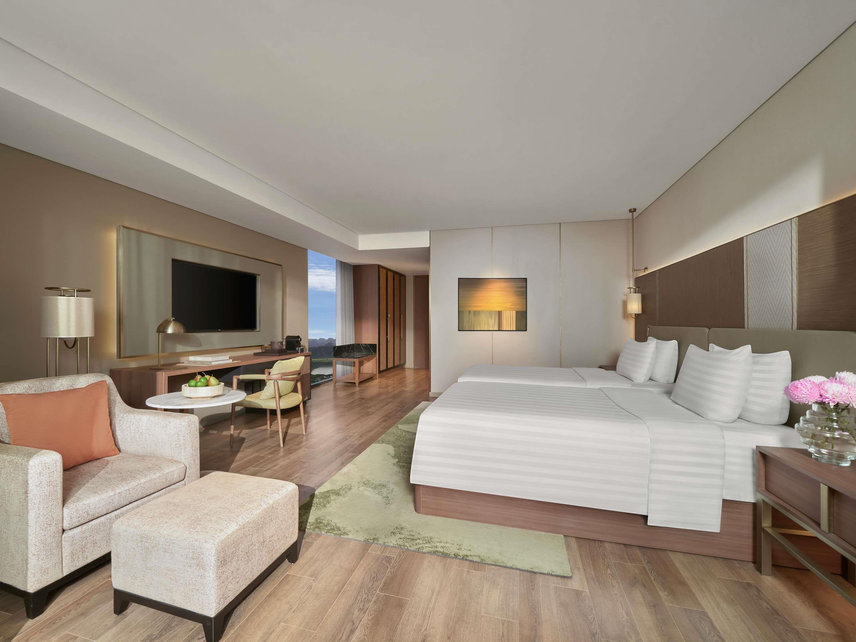 Pullman Ninh Binh Room Type - Deluxe Executive Room, Lounge Access, 2 SingleSize Beds, Corner with Mountain View Pullman Ninh Binh Room Type - Deluxe Executive Room, Lounge Access, 2 SingleSize Beds, Corner with Mountain View