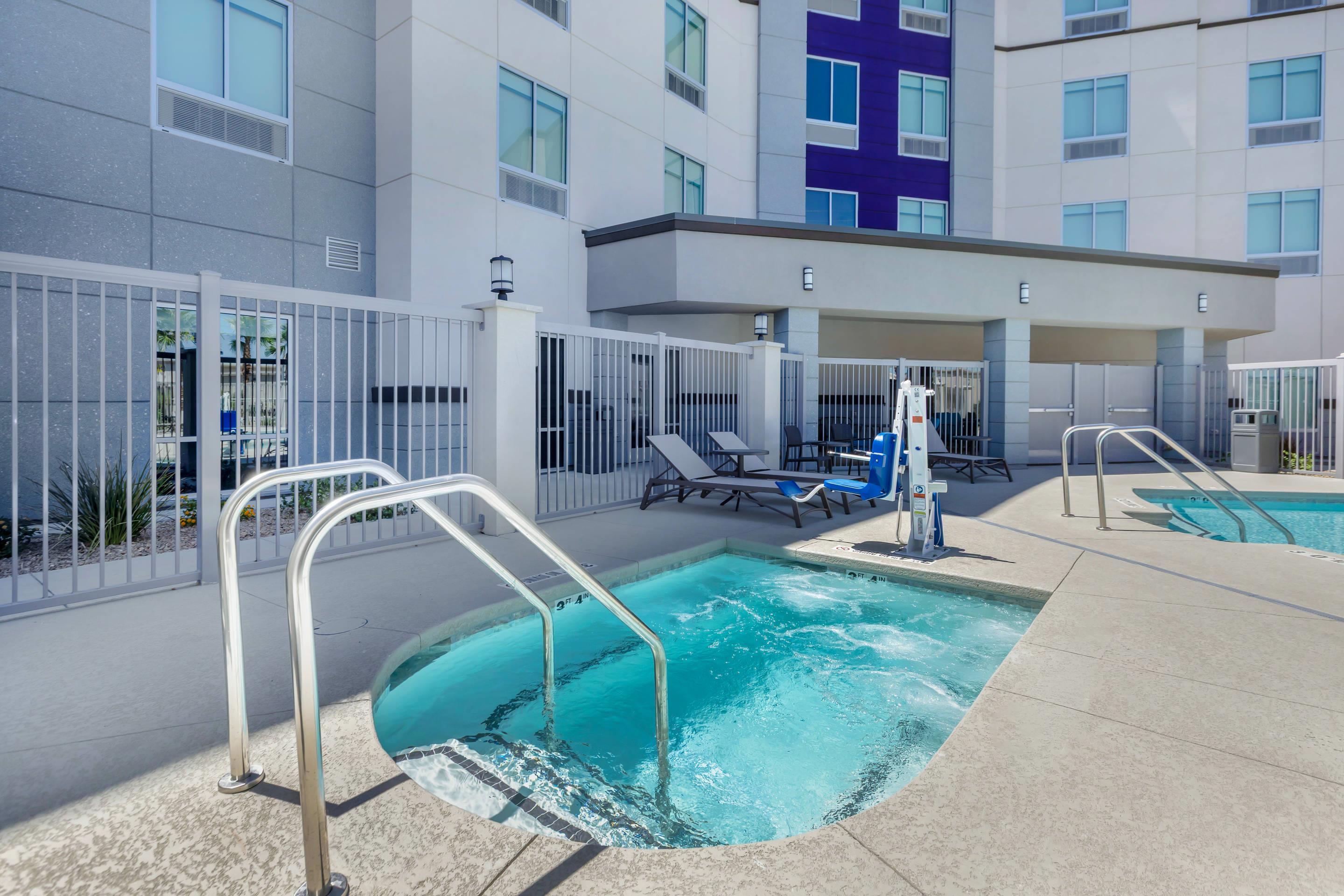 Outdoor hot tub