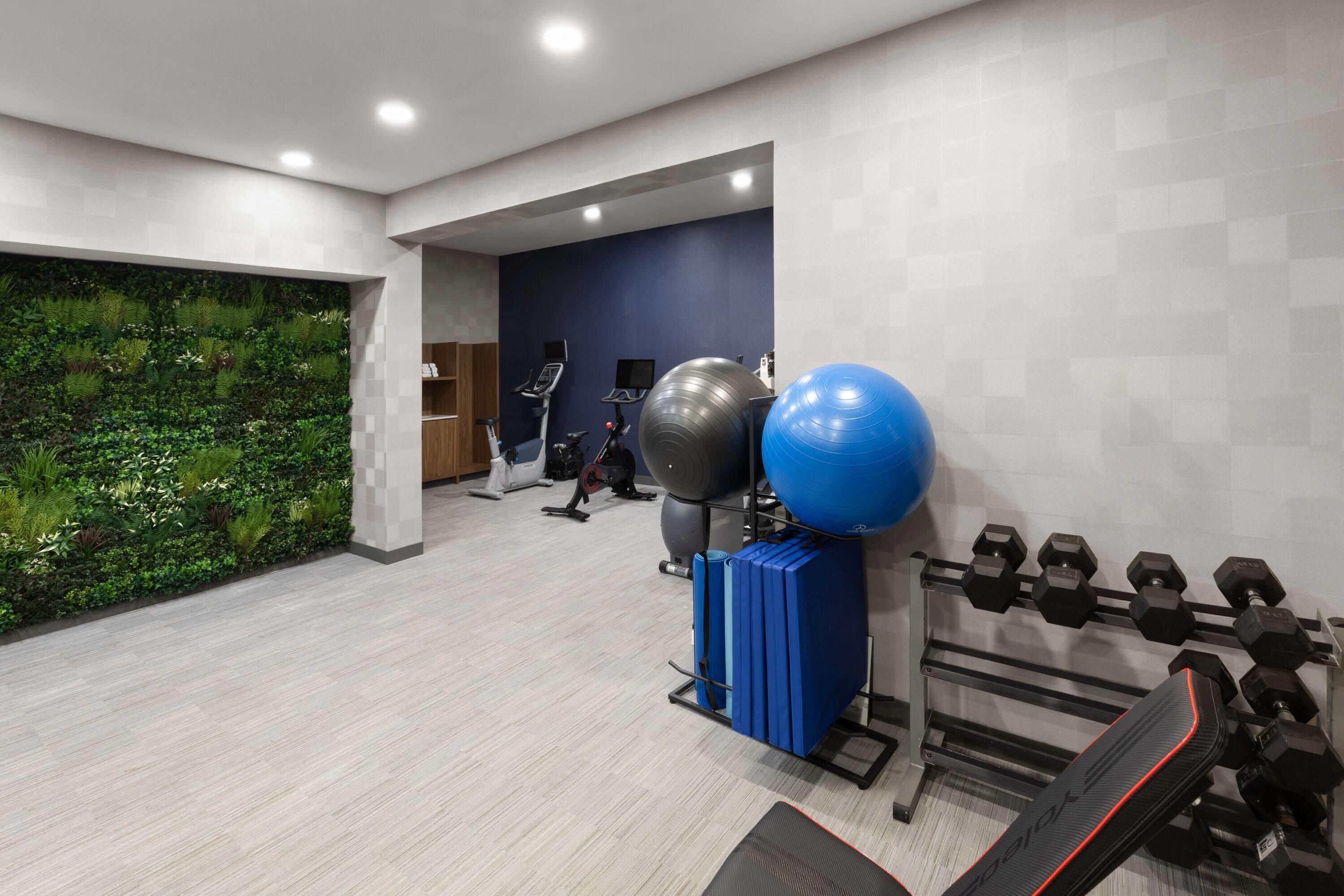 Health club fitness center gym