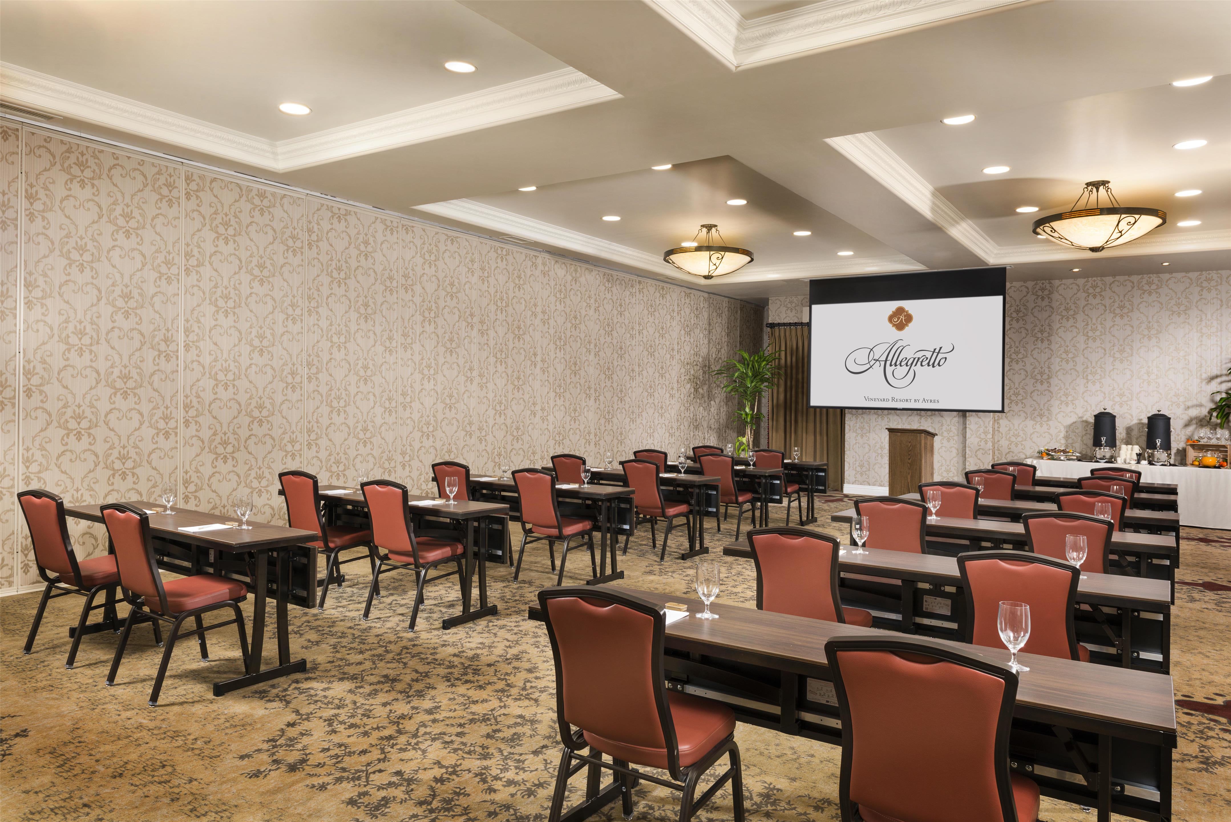 Meeting Space | Allegretto Vineyard Resort Paso Robles