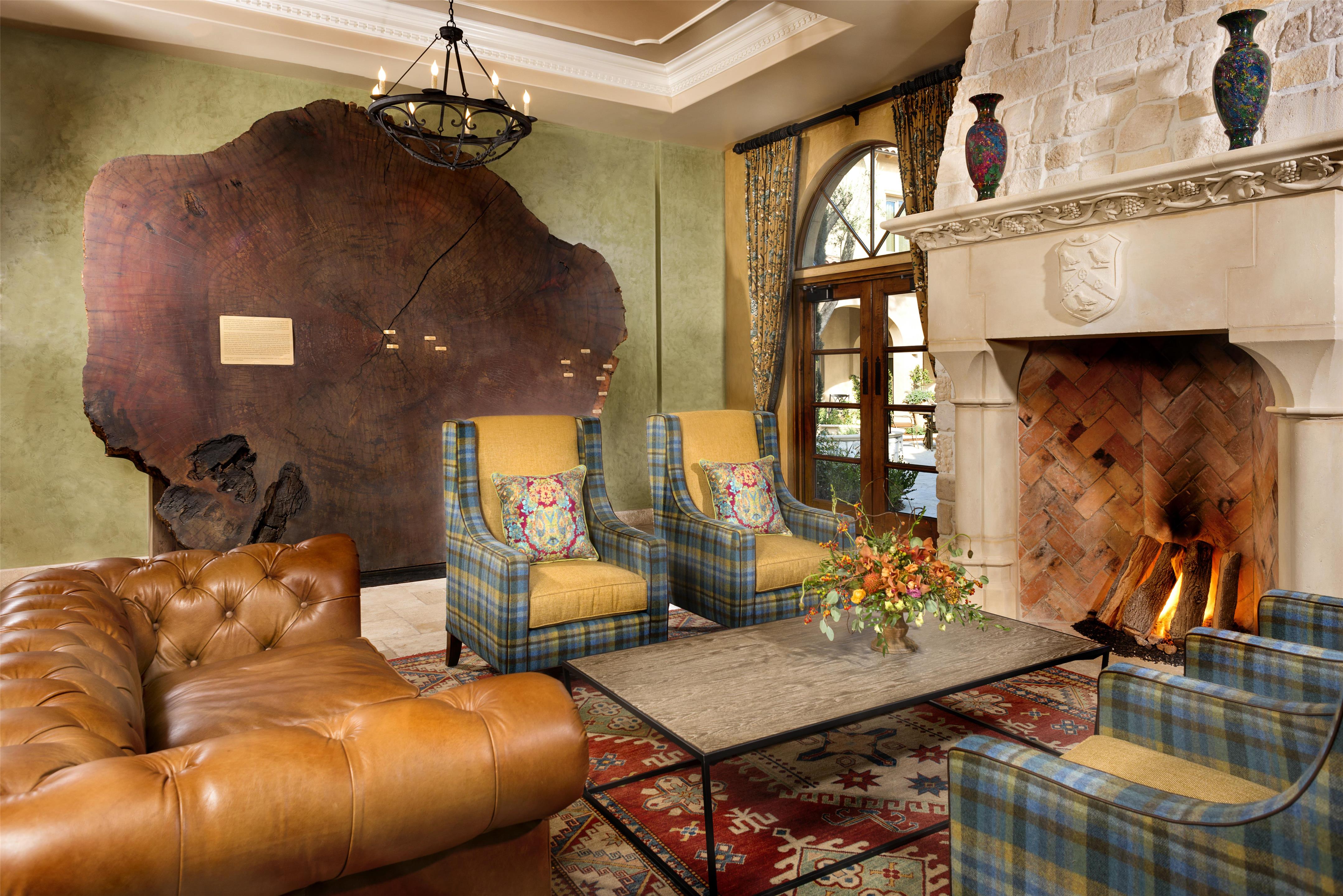 Sequoia Library | Allegretto Vineyard Resort Paso Robles