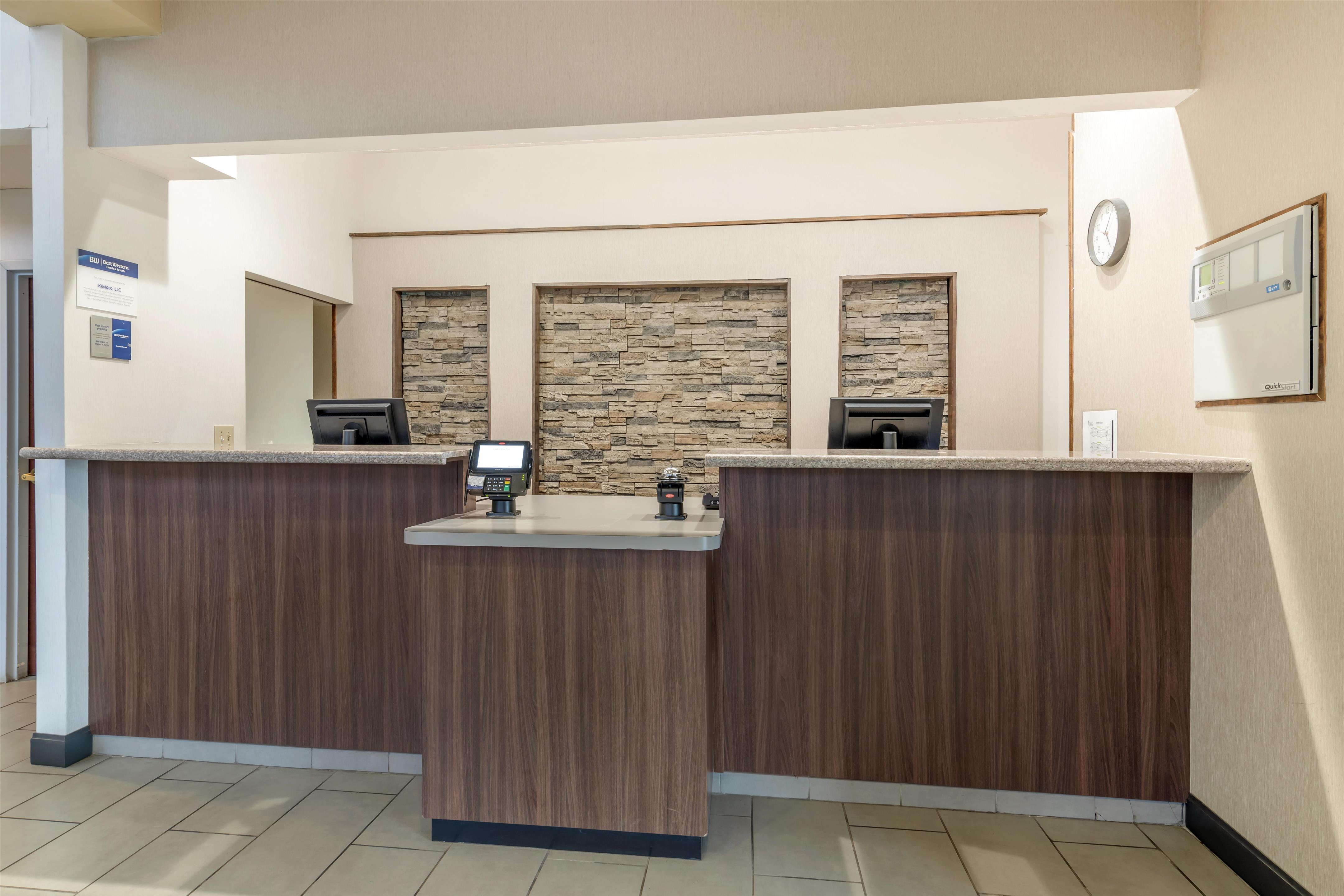 Front desk