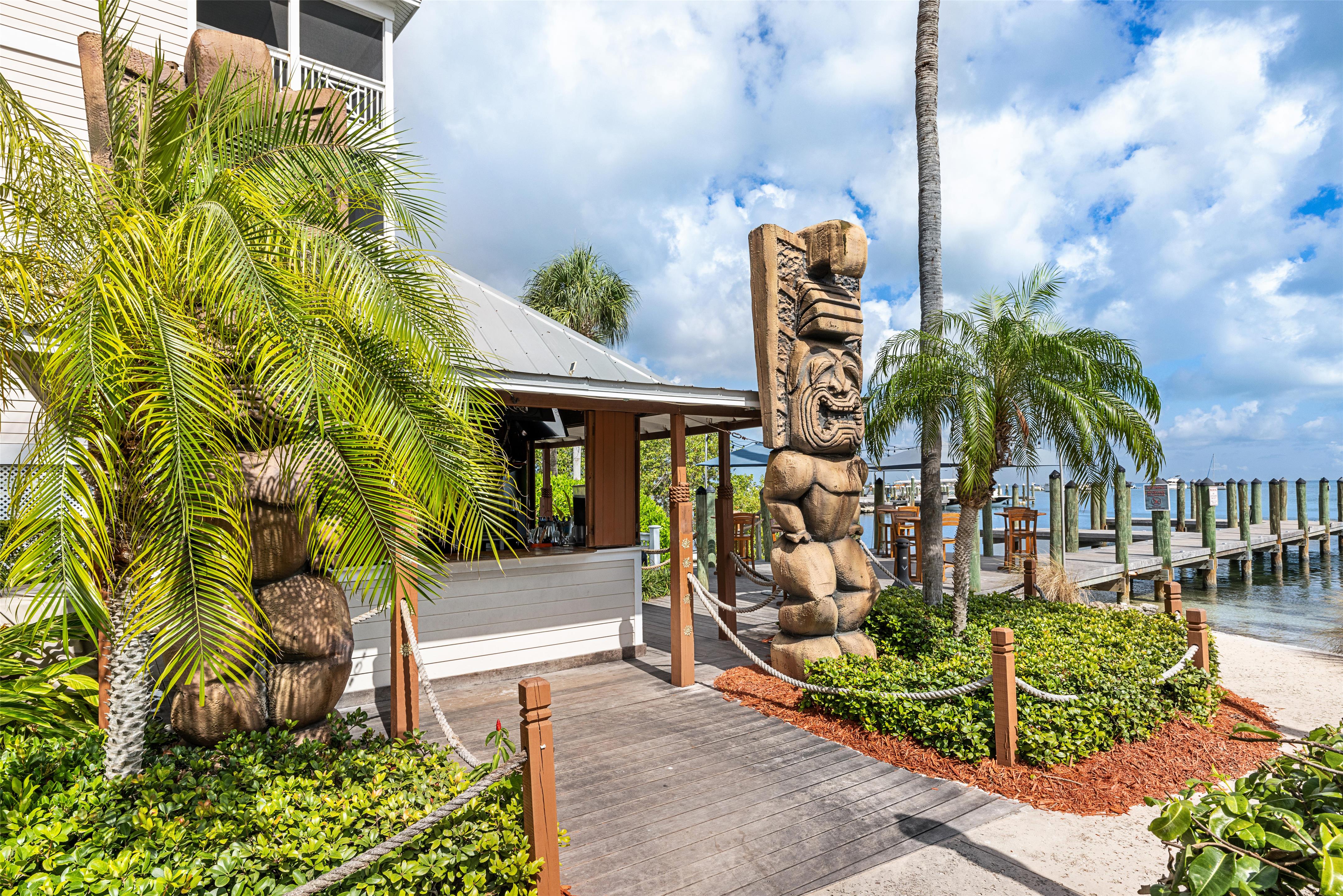 Jimmys Ocean Blue Tiki Bar | Hyatt Vacation Club at Beach House, Key West