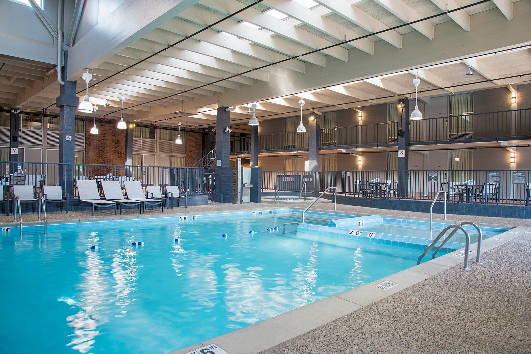 Indoor pool | The Center Hotel Grand Rapids Airport