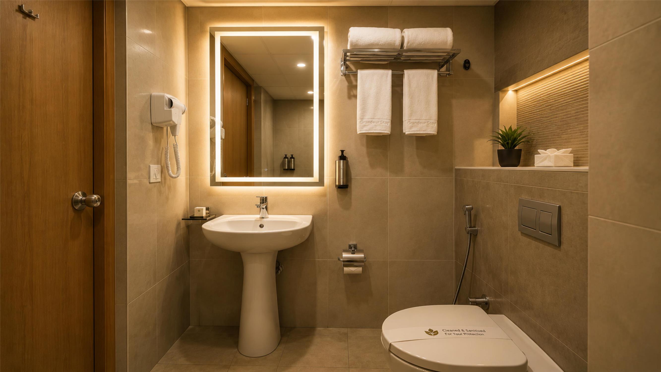 HOTEL TULIP INN BENGALURU HOODI - Washrooms