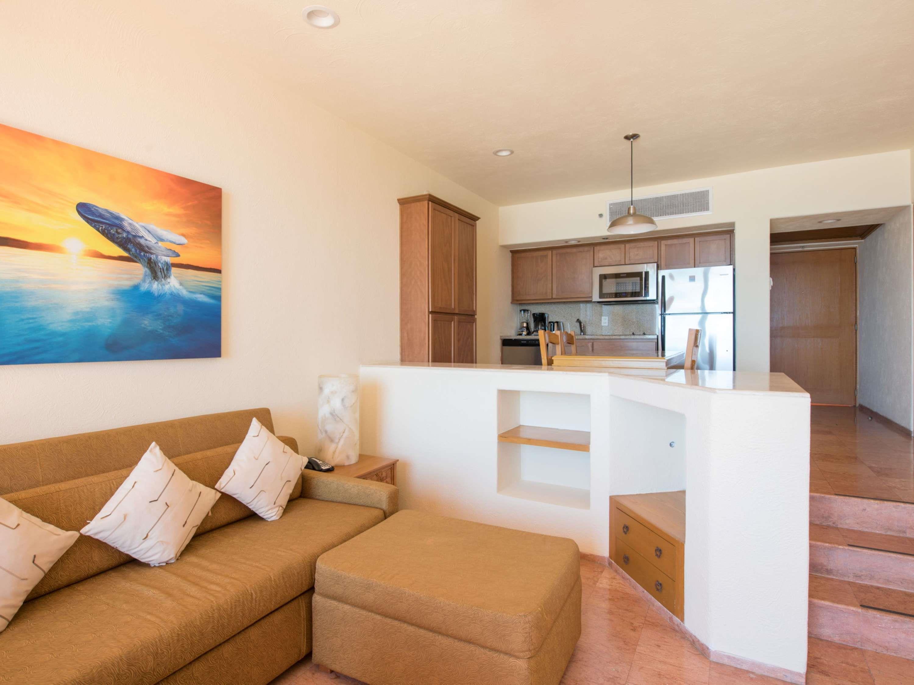Club Regina Los Cabos Room Type - Suite with king bedroom, 2baths, dining, living, kitchen, jacuzzi, terrace, partial ocean view Club Regina Los Cabos Room Type - Suite with king bedroom, 2baths, dining, living, kitchen, jacuzzi, terrace, partial ocean view