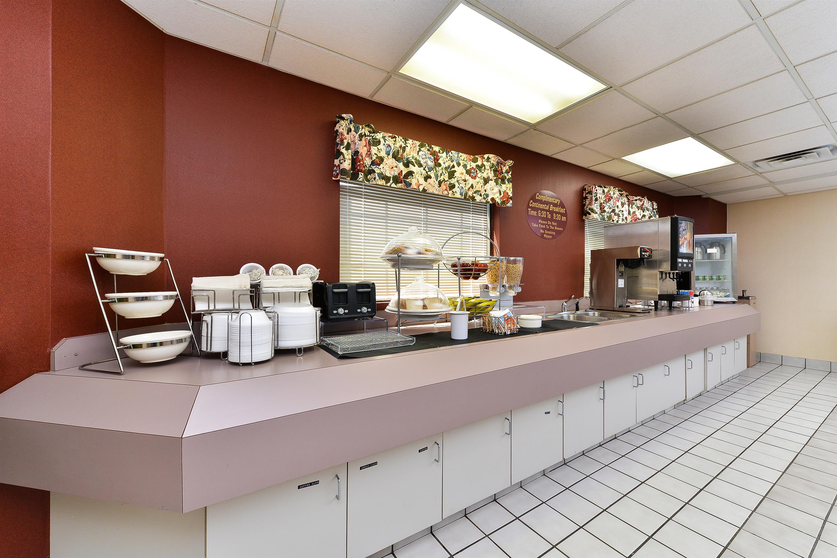 Breakfast Bar | America's Best Value Inn & Suites, Atlanta - Morrow