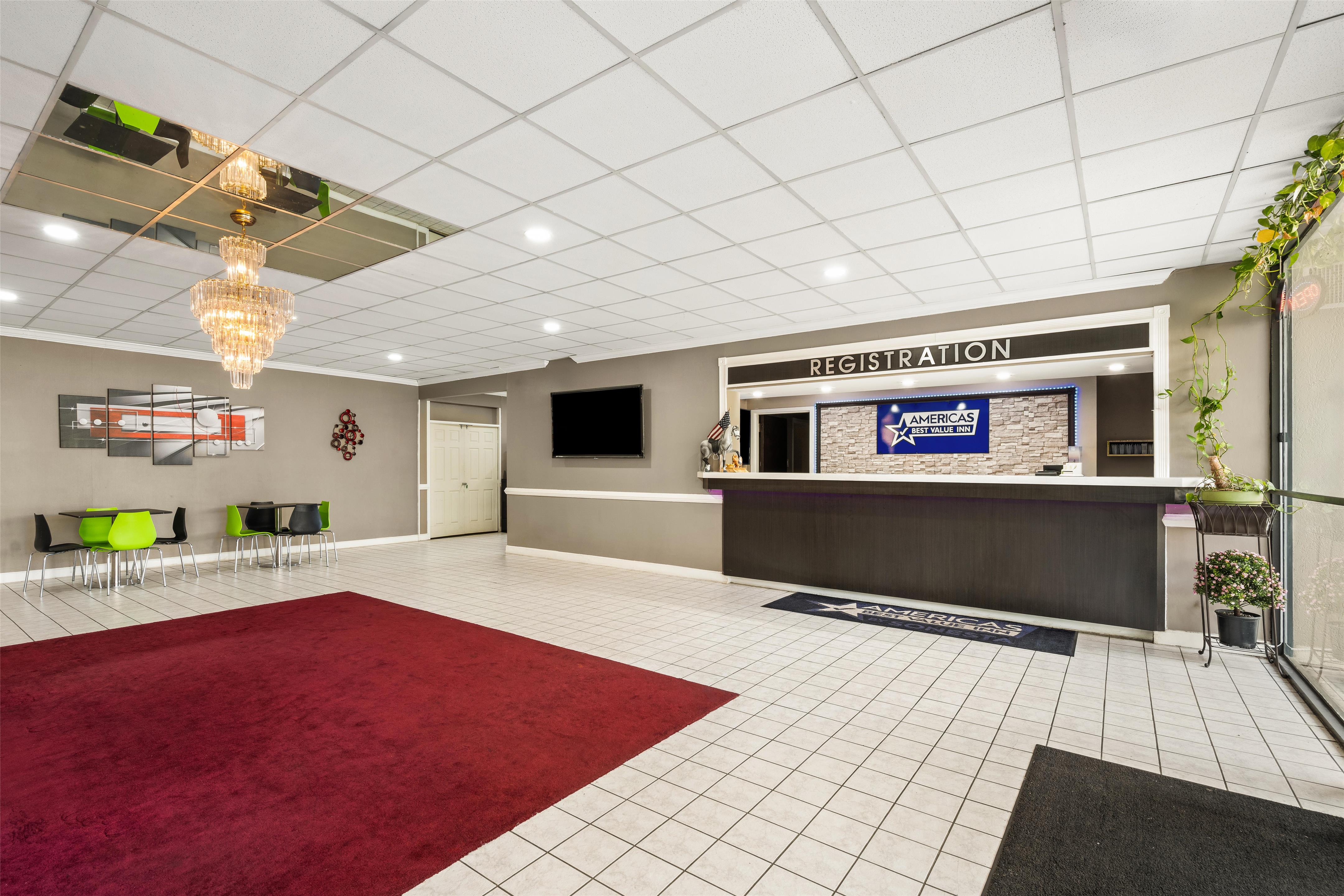 NC Lobby | Americas Best Value Inn - Wilson