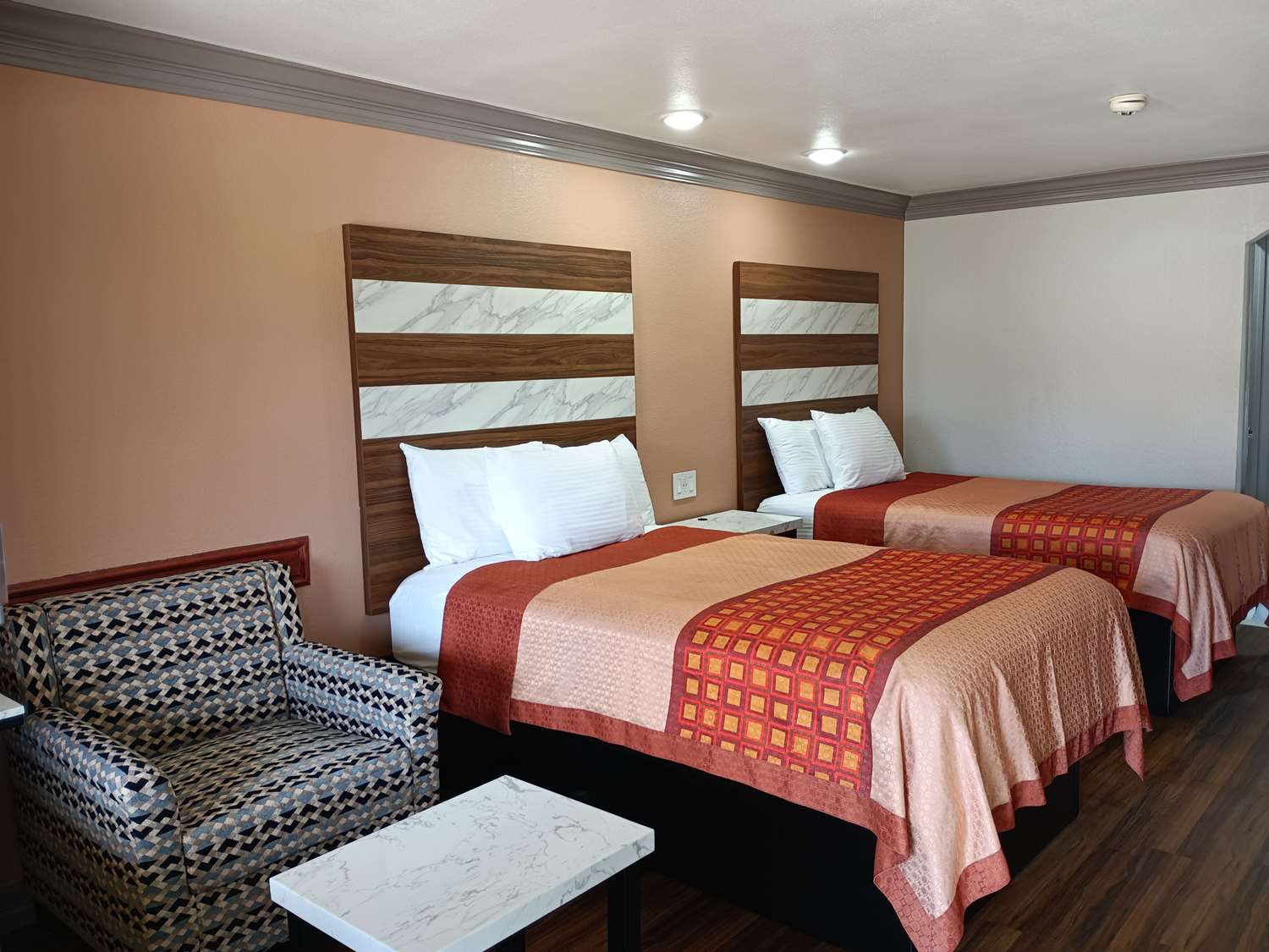 2 Double Beds image