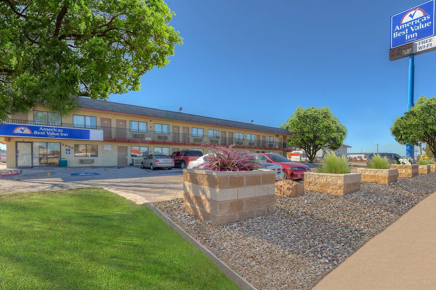 Americas Best Value Inn Amarillo Tx See S Exterior View Americas Best Value Inn Amarillo