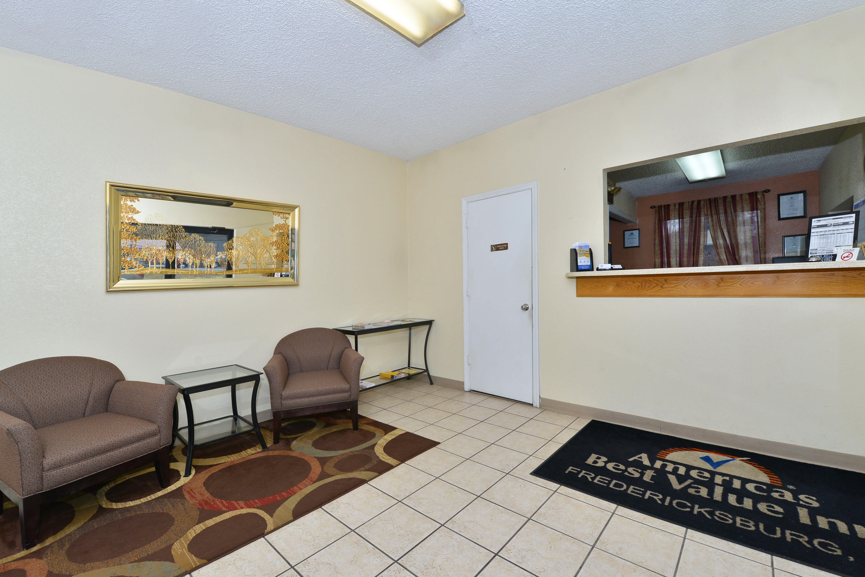 Lobby | Americas Best Value Inn Fredericksburg N