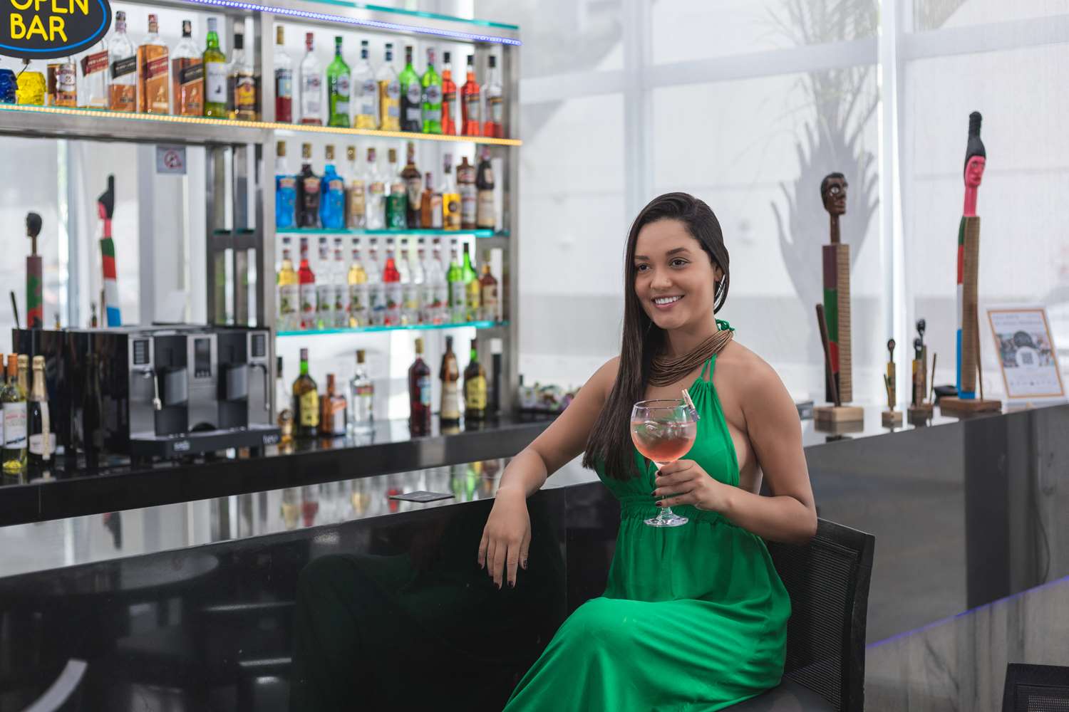 HOTEL Golden Tulip Porto Vitória - lobby bar