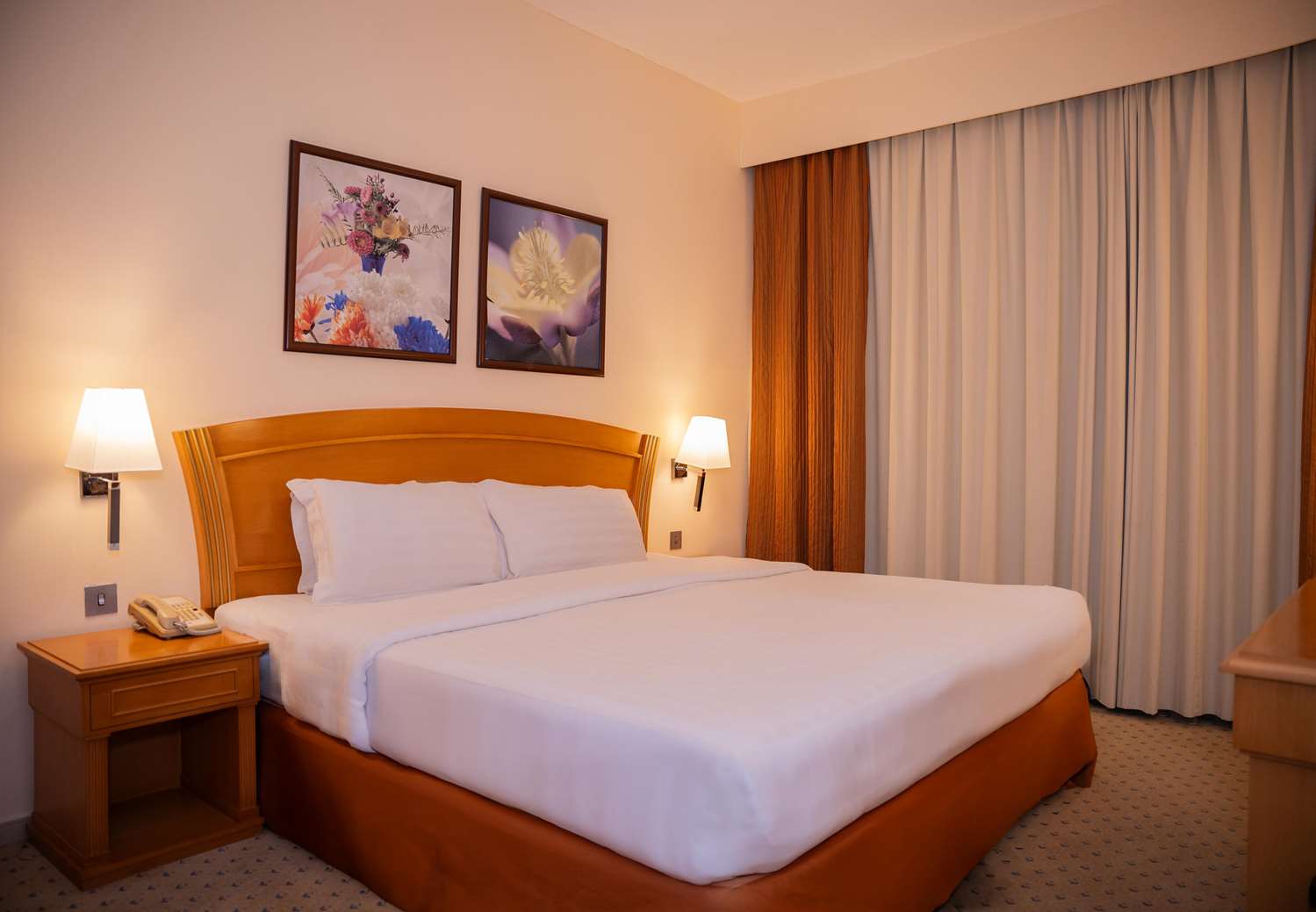 Executive One Bedroom Apartment Bedroom