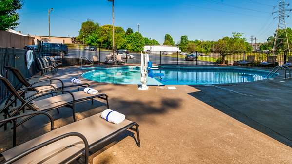Pool - Best Western Plus Hanes Mall Hotel - I-40, Exit 190